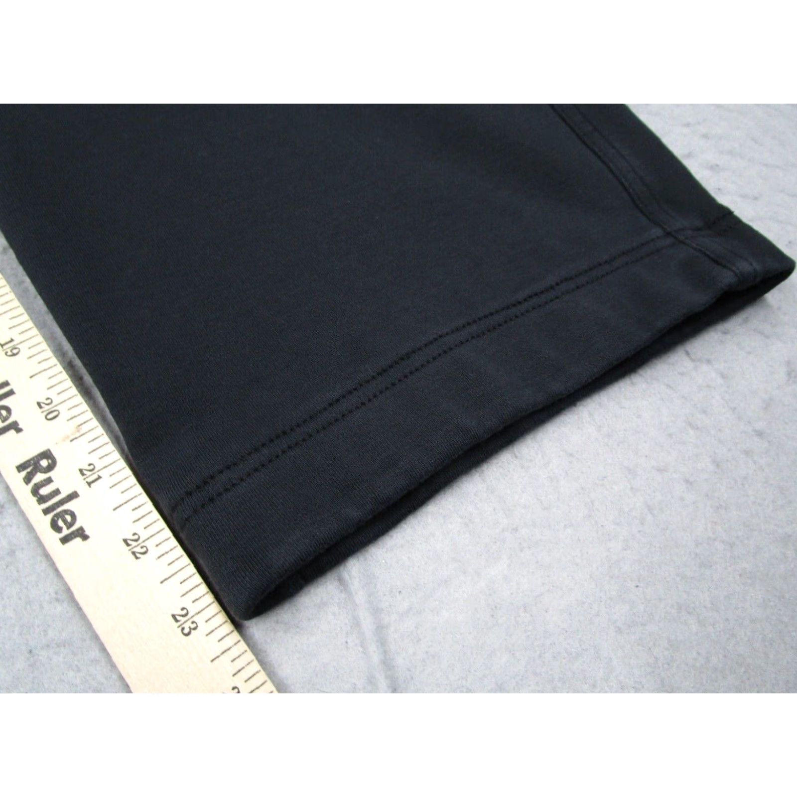 Reigning Champ Carroll Custom Beverly Hills Joggers Mens Medium Black Pima Cotton 30x23 Size US 31 - 7 Thumbnail