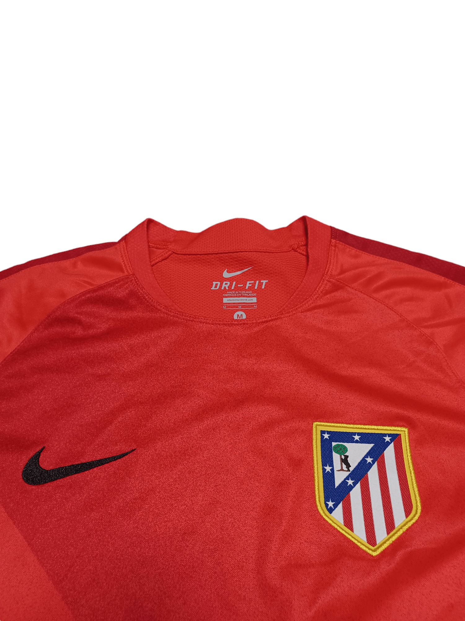 Nike 2015 ATLETICO MADRID NIKE TRAINING JERSEY TEE Size US M / EU 48-50 / 2 - 2 Thumbnail