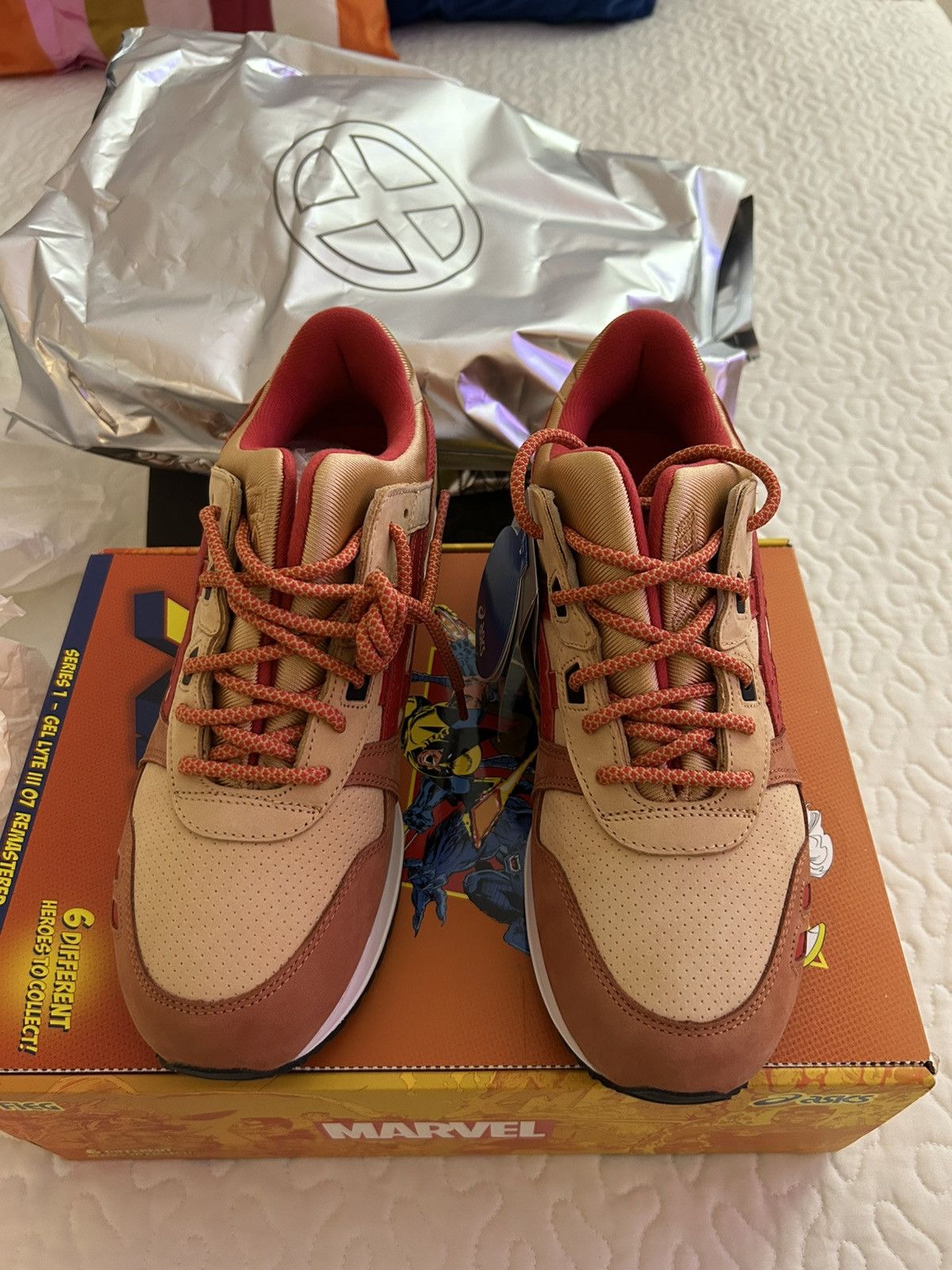 Asics × Kith × Marvel Comics Kith x ASICS Gel Lyte 3 ‘Gambit’ Size US 8.5 / EU 41-42 - 3 Thumbnail