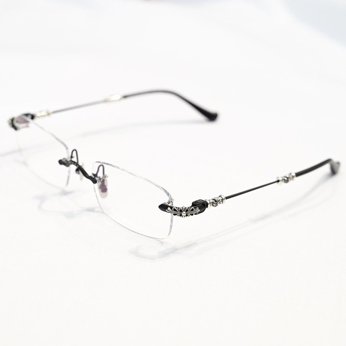 Chrome Hearts CHROME HEARTS PILLS III MATTE BLACK-MATT GLASSES Size ONE SIZE - 5 Thumbnail