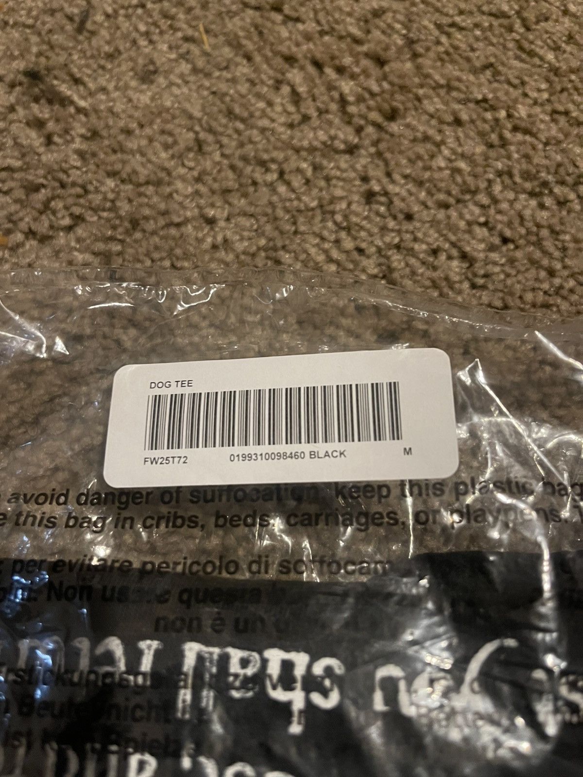 Supreme Supreme Dust/Dog T Shirt Size US M / EU 48-50 / 2 - 3 Thumbnail