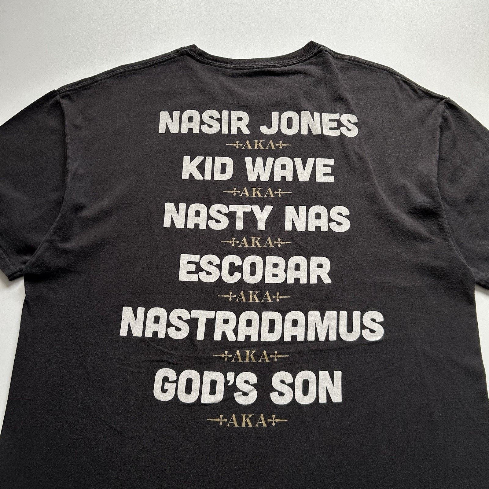 Hanes Vintage Nas Life Is Good T Shirt XL Rap Hip Hop Promo Faded Size US XL / EU 56 / 4 - 4 Thumbnail