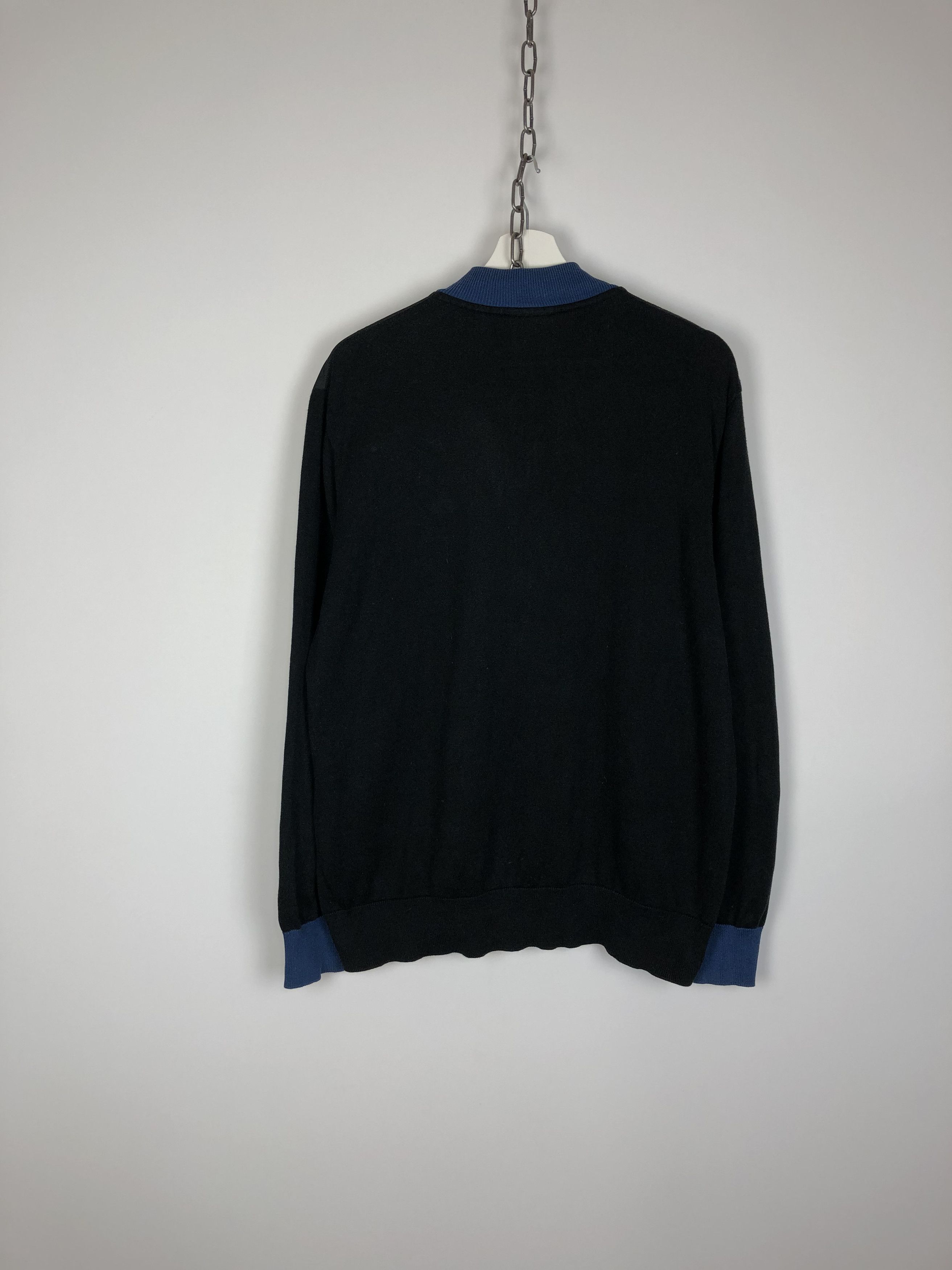 Lacoste Lacoste Vintage Track Zip Jacket Black size 6 (XL) Size US XL / EU 56 / 4 - 7 Thumbnail