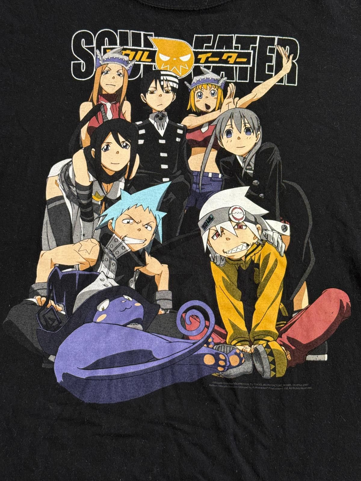 Designer VTG Soul Eater Manga T-shirt Cast 2009 Tee XL Size US XL / EU 56 / 4 - 3 Thumbnail
