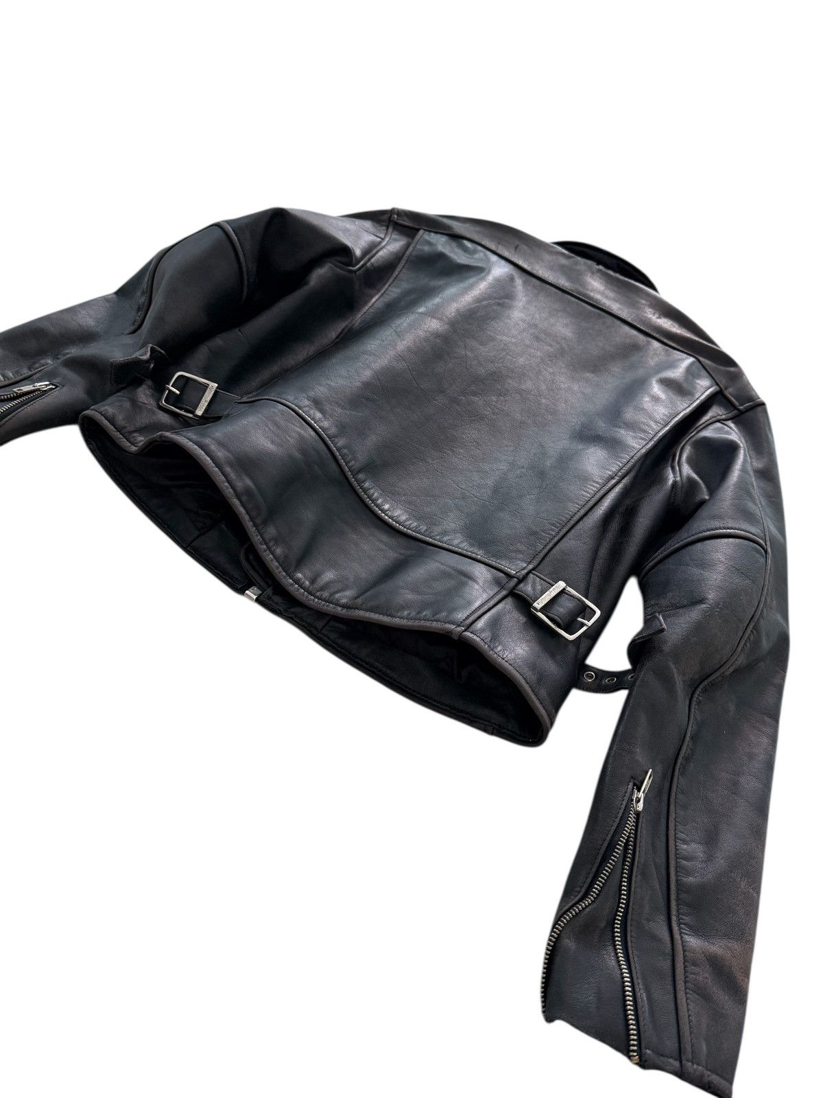 Harley Davidson ☠️☠️Vintage 80's Harley Davidson rider punk leather jacket Size US L / EU 52-54 / 3 - 10 Thumbnail