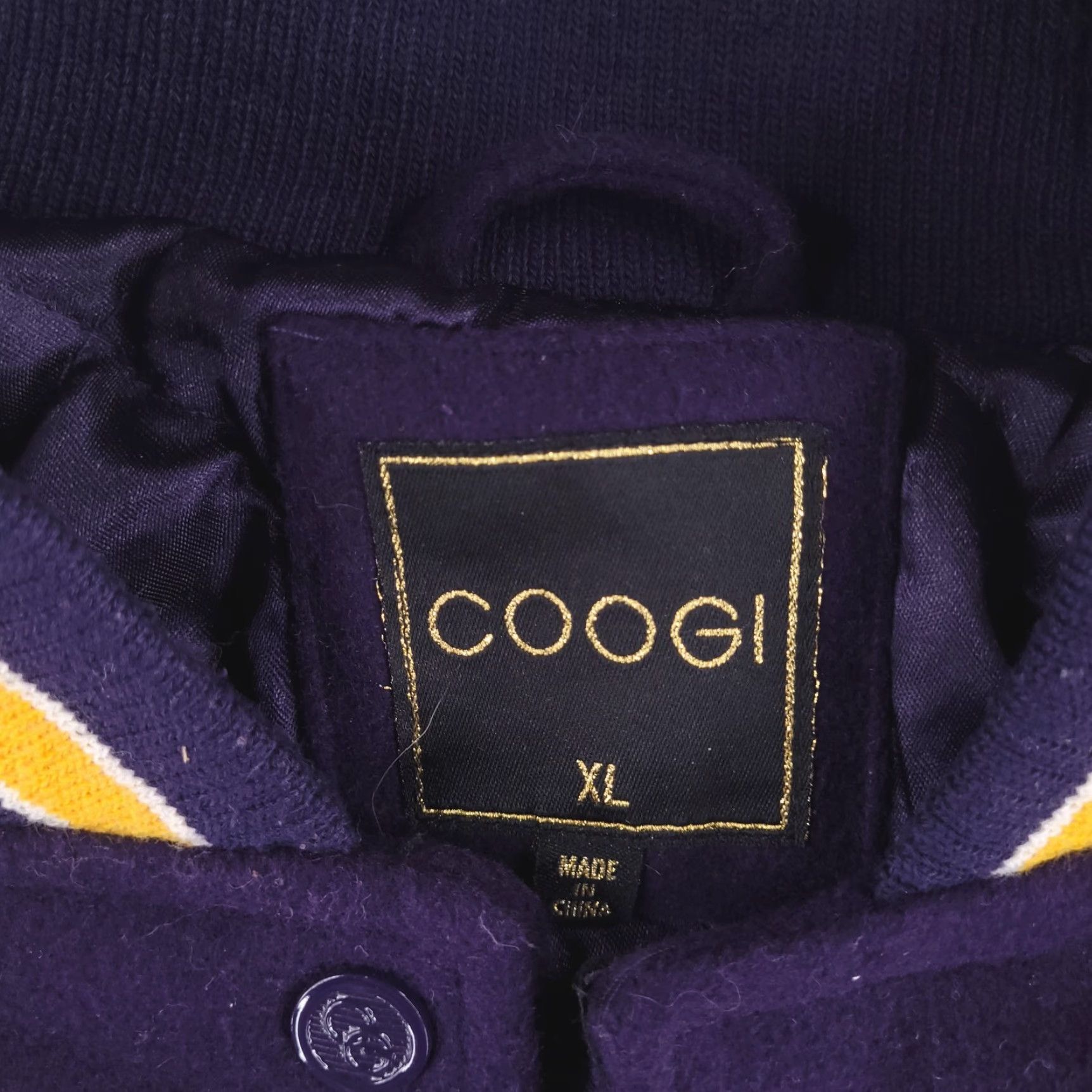 Coogi VINTAGE COOGI Australia Letterman Varsity Jacket Women's XL Streetwear Size XL / US 12-14 / IT 48-50 - 3 Thumbnail