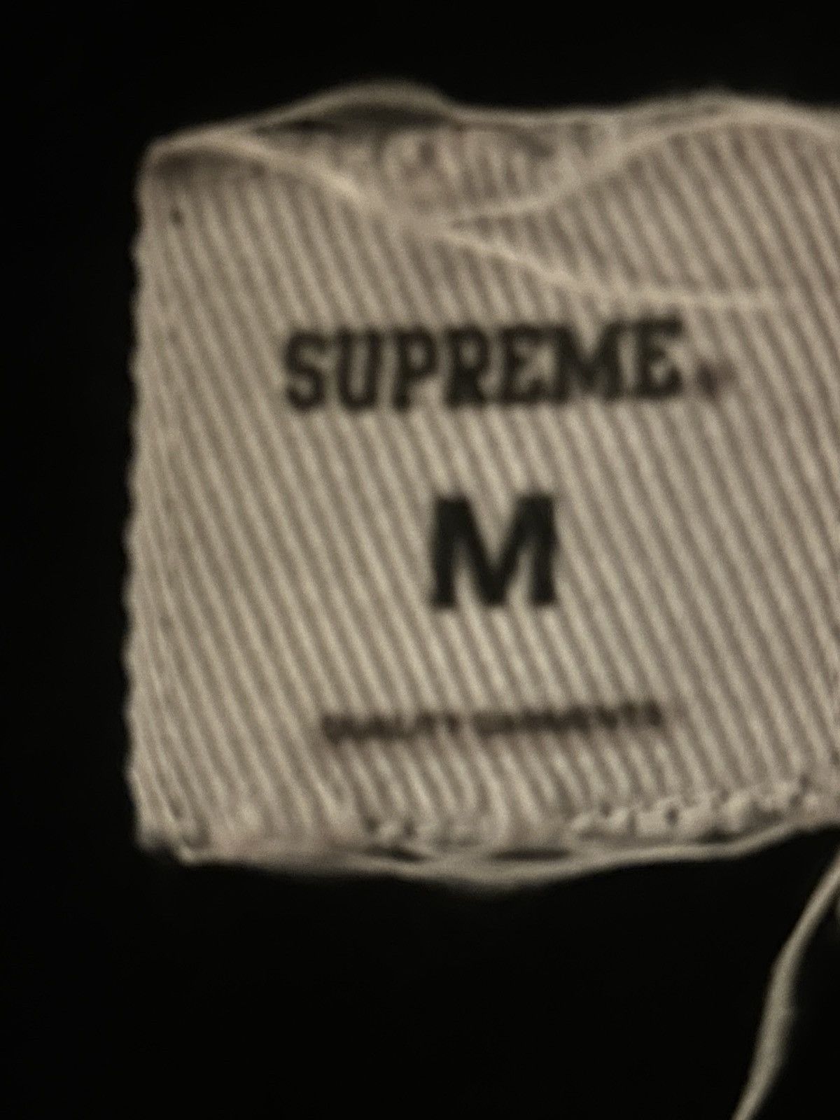 Supreme SUPREME COTTON TEE Size US M / EU 48-50 / 2 - 3 Thumbnail