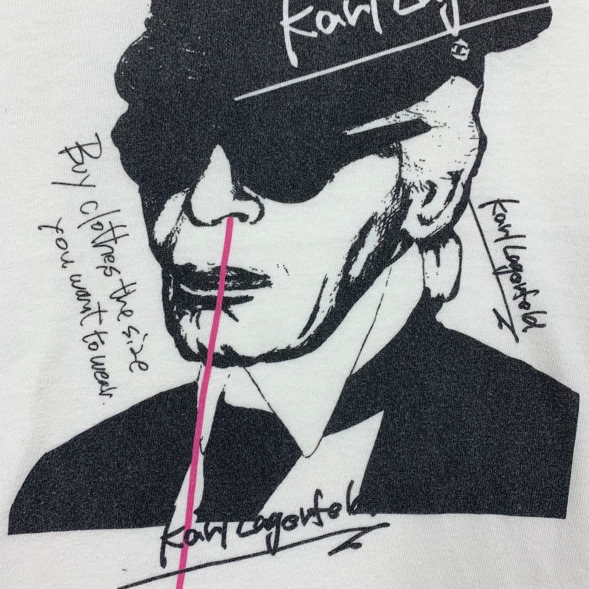 Designer KARL LAGERFELD paris designer coutes tee Size US M / EU 48-50 / 2 - 9 Thumbnail