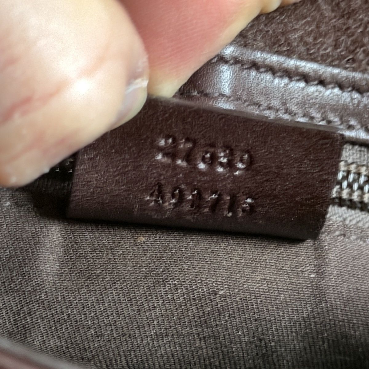 Gucci Gucci Guccissima Crossbody Shoulder Bag Brown Leather Size ONE SIZE - 11 Thumbnail
