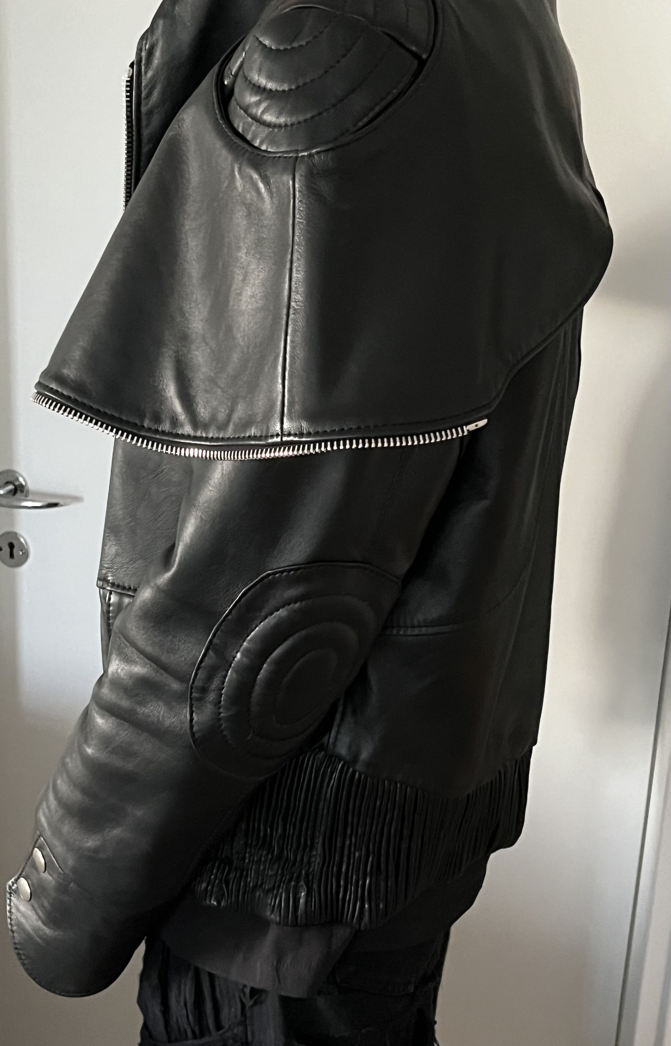 No Faith Studios No Faith Studios Aprons Leather Hood Jacket Size US L / EU 52-54 / 3 - 5 Thumbnail