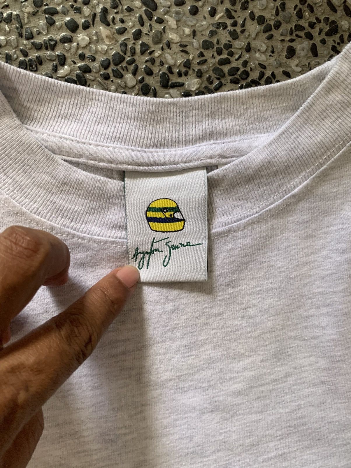 Formula 1 Vintage 90s Ayrton Senna F1 World Drivers Championship Tees Size US XL / EU 56 / 4 - 7 Thumbnail