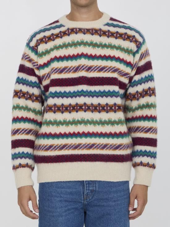Howlin' HOWLIN Men Sweater A WOOLEN WONDER BEIGE Size US XL / EU 56 / 4 - 1 Thumbnail