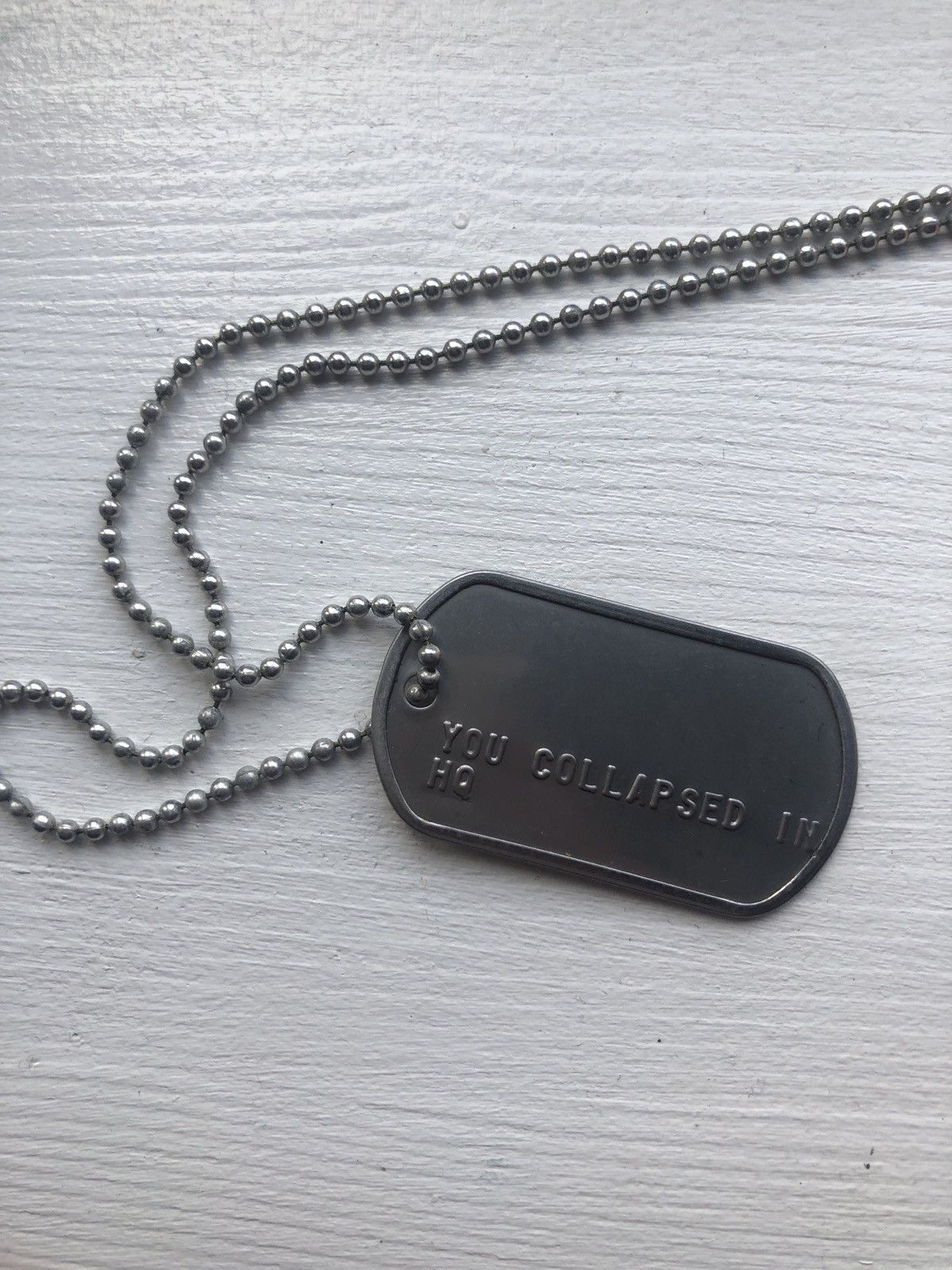 Other Damon Rush Dog Tag Size ONE SIZE - 1 Thumbnail