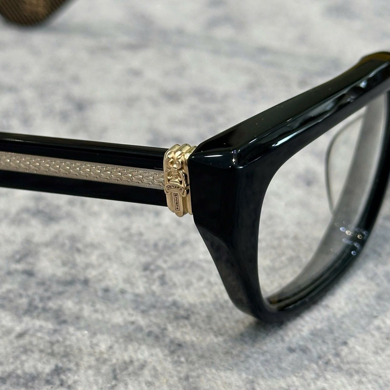 Chrome Hearts CHROME HEARTS OPTITCAL Black/18KGP Size ONE SIZE - 3 Thumbnail