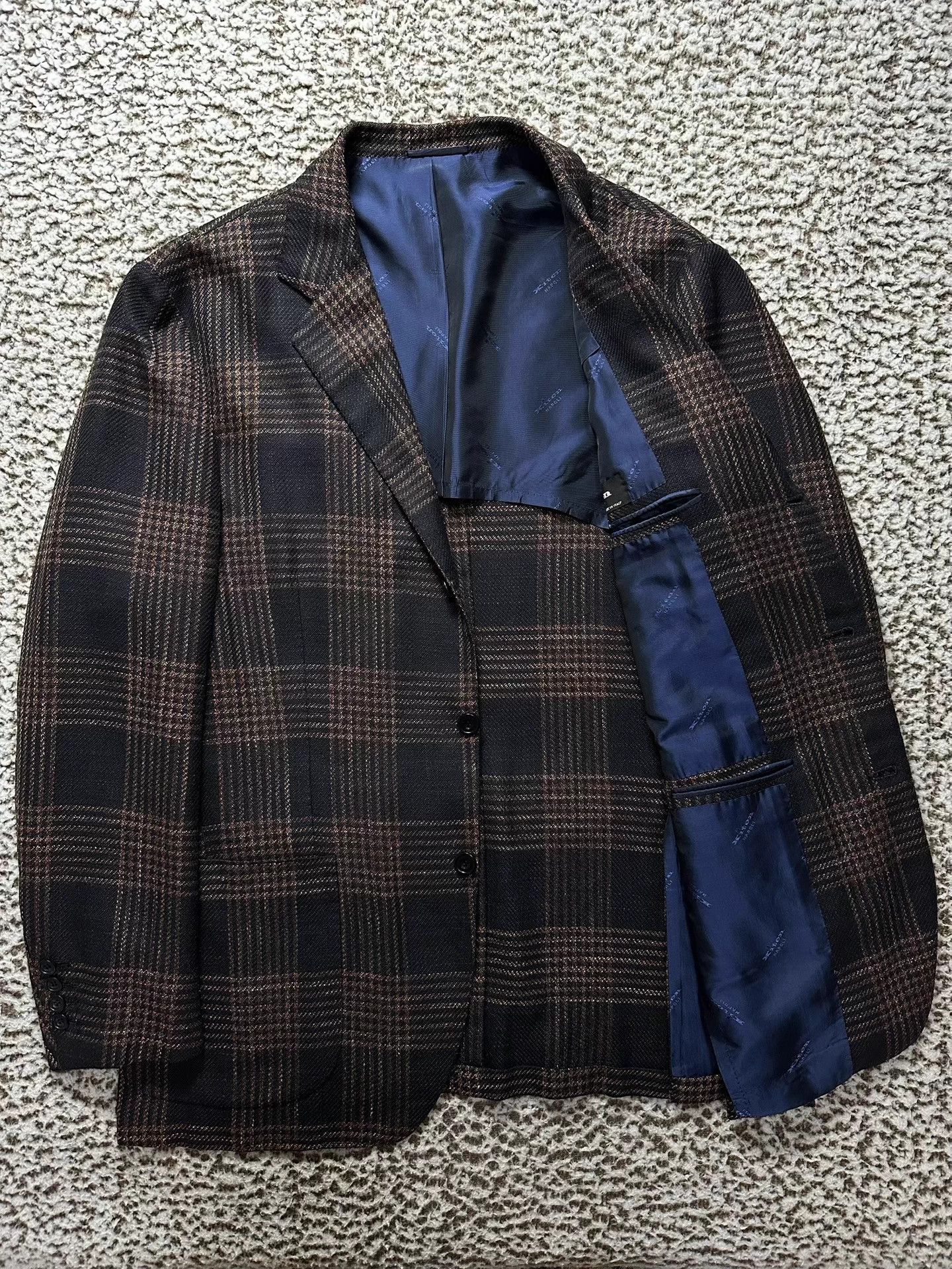 Other Kiton LASA Cashmere Wool Silk Linen Soft Blazer 56 Size US XL / EU 56 / 4 - 2 Thumbnail