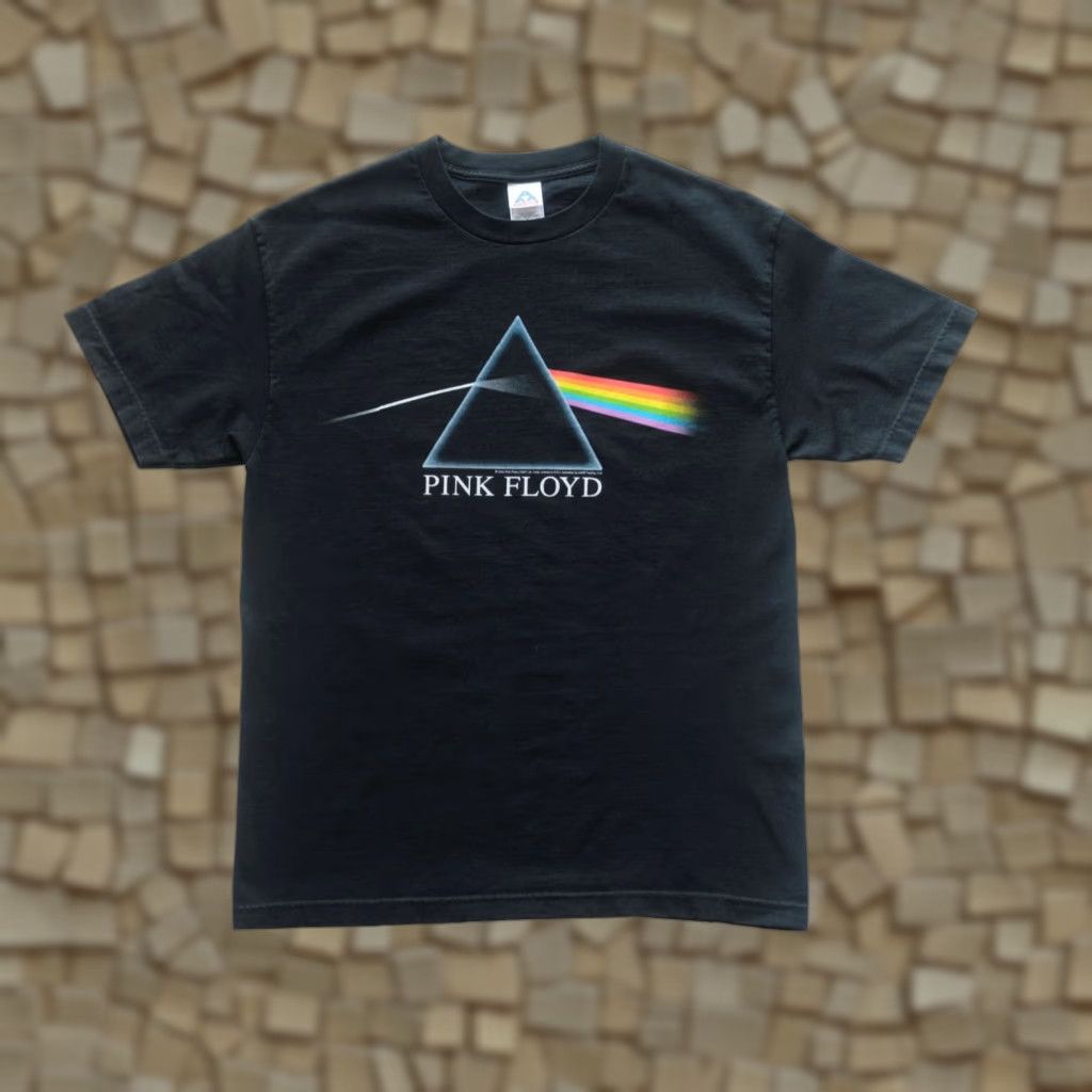 Vintage VINTAGE Alstyle PINK FLOYD DARK SIDE OF THE MOON VTG Y2K 90s MEN BLACK T SHIRT SZ L 2004 Size US L / EU 52-54 / 3 - 1 Thumbnail