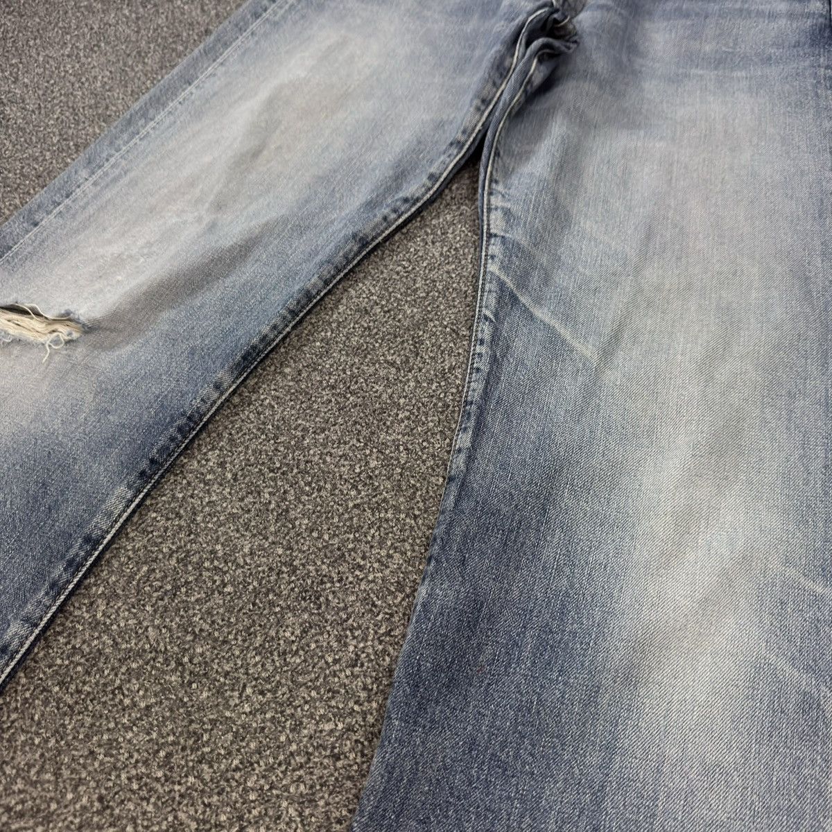Levi's Vintage Clothing Vintage Selvedge Big E 70s 80s Levis 508xx Used Look Denim Size US 36 / EU 52 - 5 Thumbnail