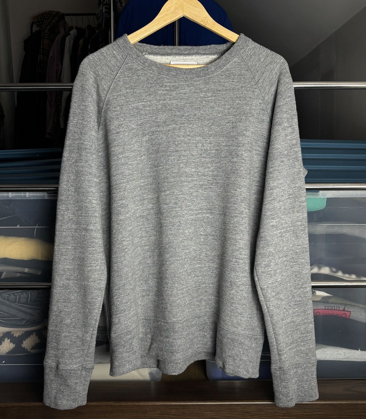 Our Legacy Our Legacy Grey Vintage Sweatshirt Size US M / EU 48-50 / 2 - 1 Thumbnail