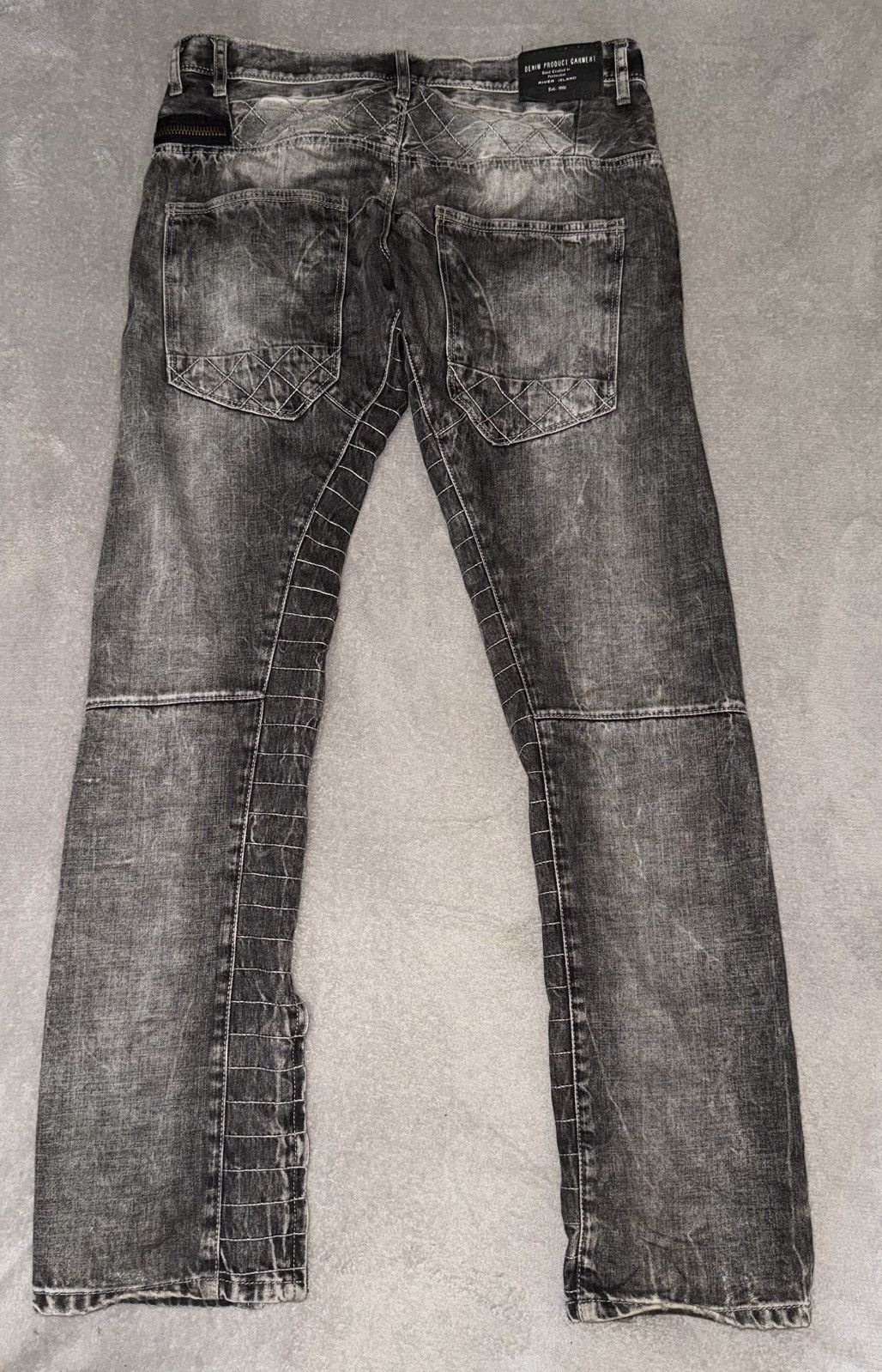River Island Indie Sleaze Jeans River Island Size US 30 / EU 46 - 2 Thumbnail