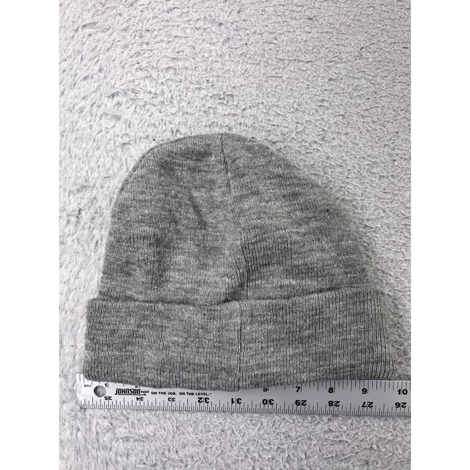 VIBE Mudd Beanie Toque Adult Gray Knit Embroidered Donut Kill My Vibe 100% Acrylic Men’s/Women’s Hat/Beanie? Size ONE SIZE - 3 Thumbnail