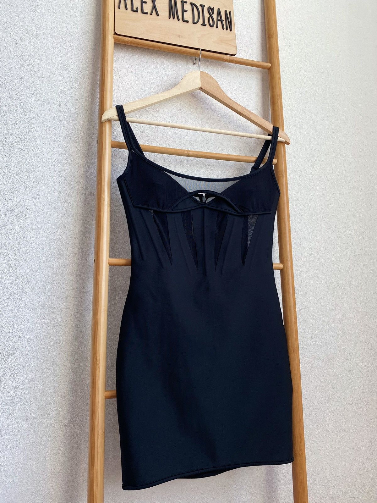 H&M Mugler x H&M Corset-style Mini Dress Size S / US 4 / IT 40 - 3 Thumbnail