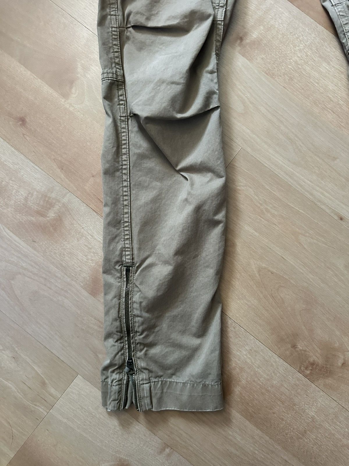 RRL Ralph Lauren RRL khaki cargo military pant Size US 29 - 13 Thumbnail