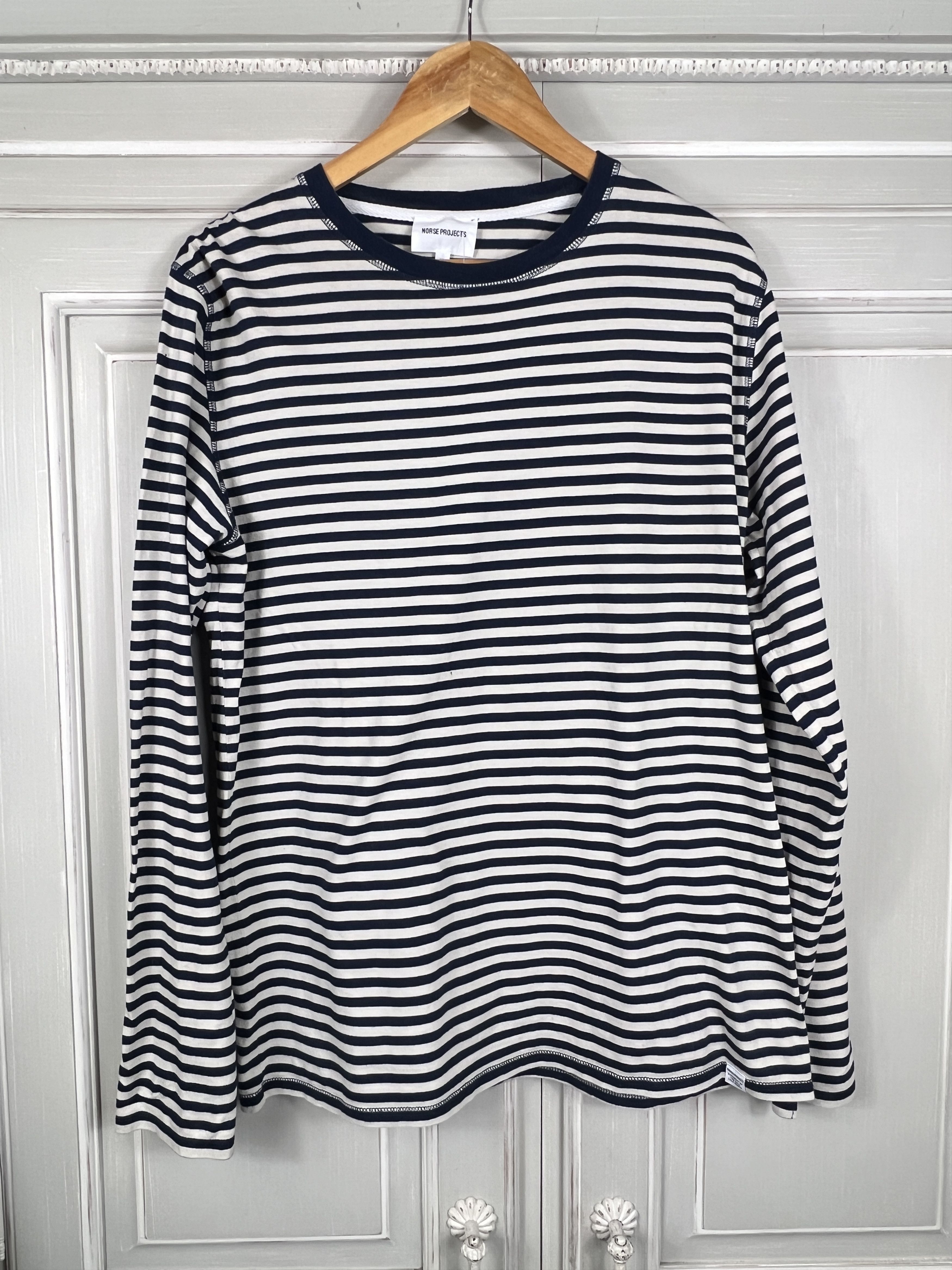 Norse Projects NORSE PROJECT LONG SLEEVE T SHIRT STRIPES Size US XL / EU 56 / 4 - 1 Thumbnail