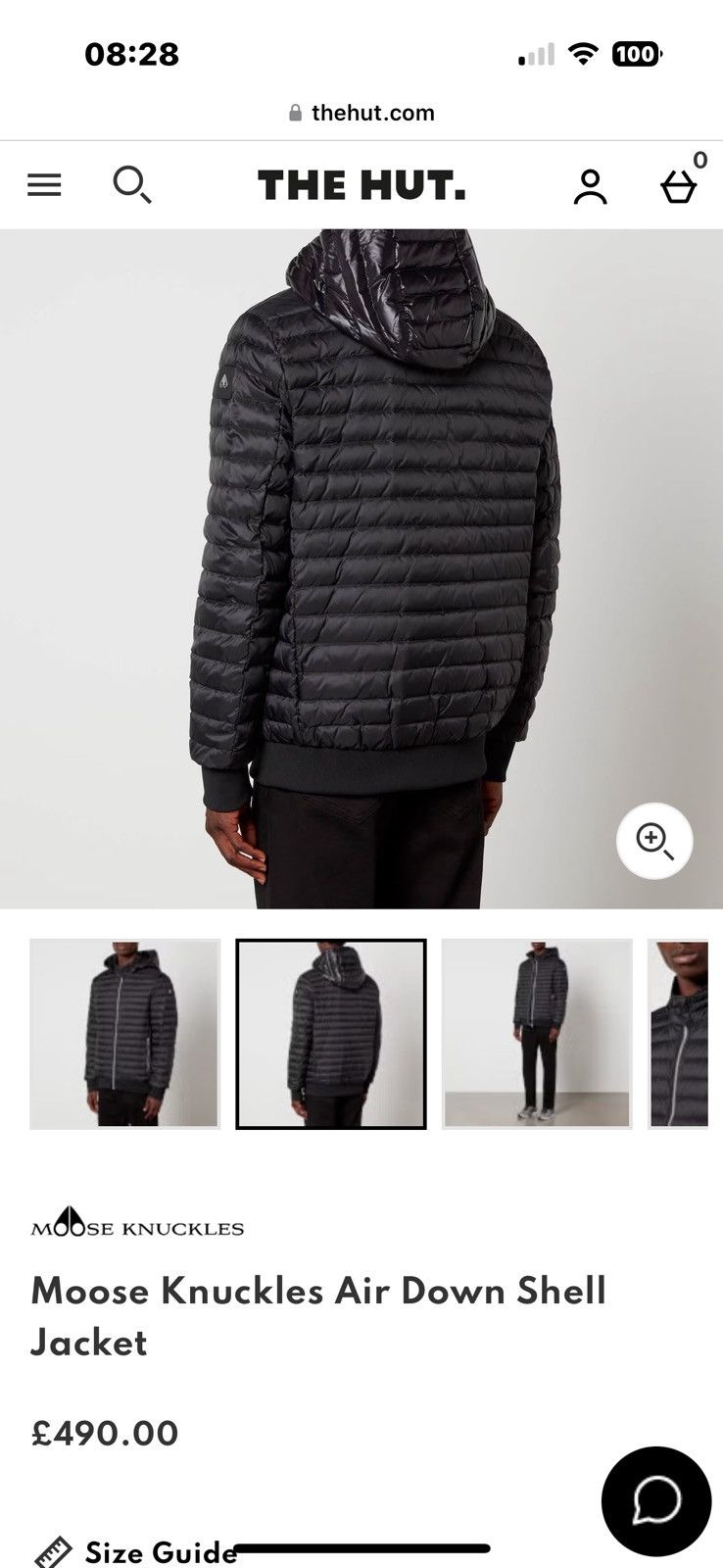 Moose Knuckles Moose Knuckles air down shell jacket - detachable hood Size US M / EU 48-50 / 2 - 7 Thumbnail