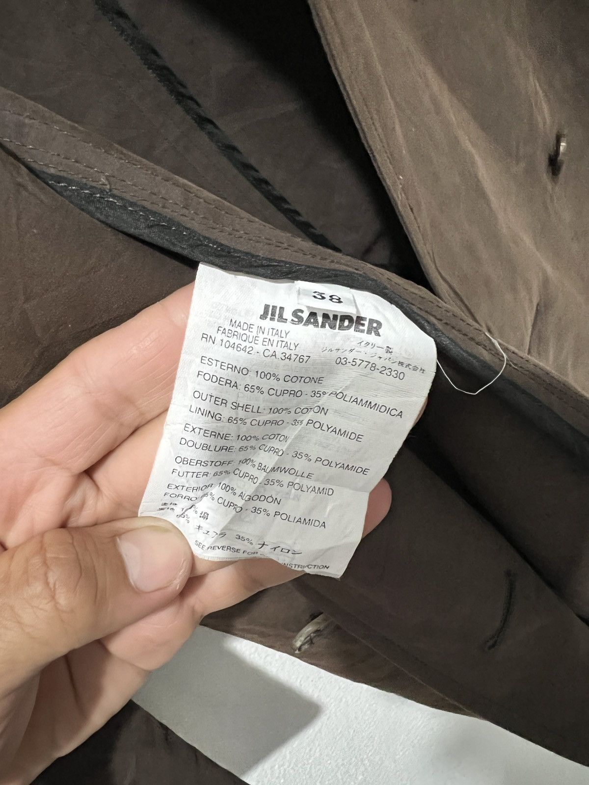 Jil Sander × Raf Simons Jil Sander Coat Jacket Size US M / EU 48-50 / 2 - 5 Thumbnail