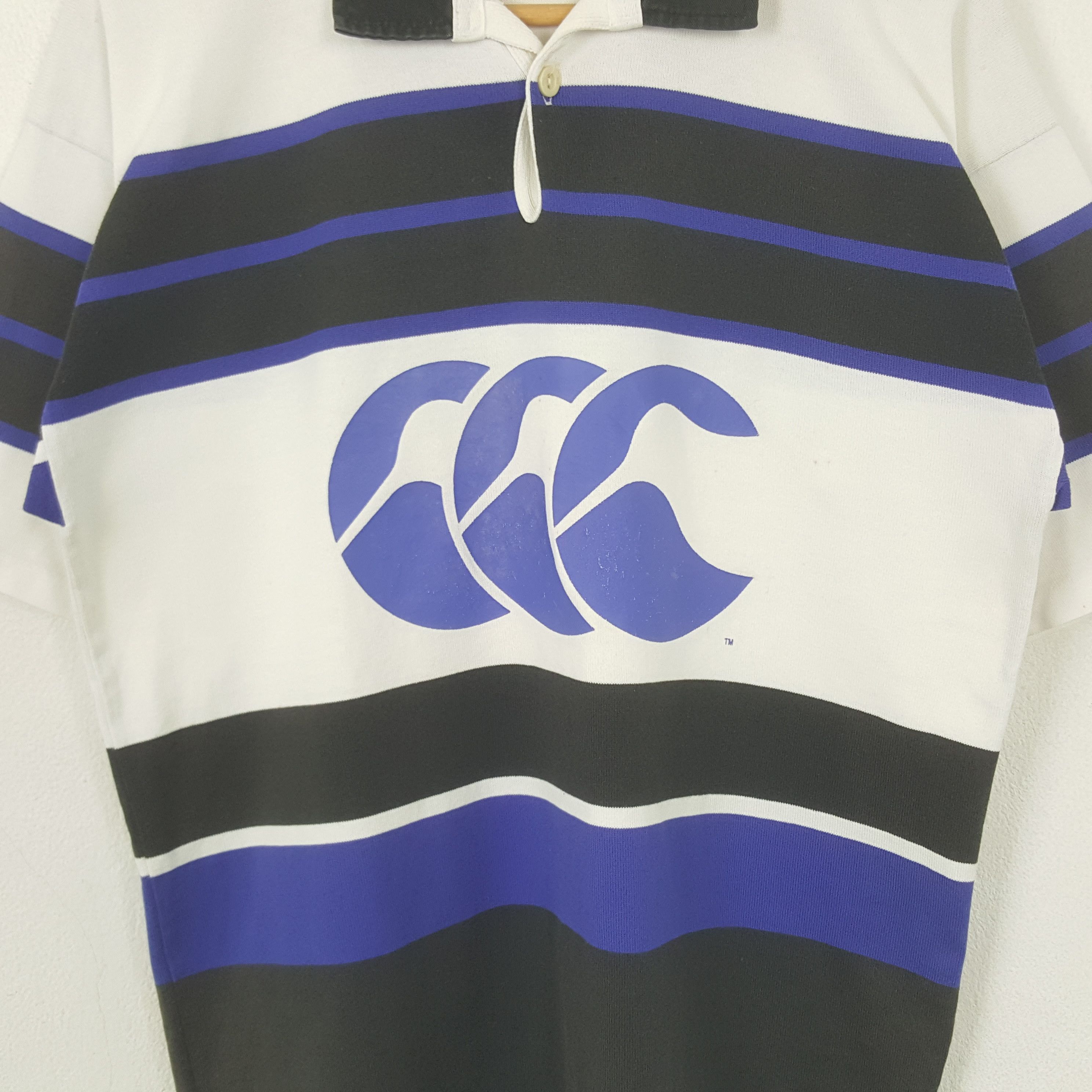 Canterbury of New Zealand Vintage Canterbury Of New Zealand Rugby Polos 90's RR7 Size US L / EU 52-54 / 3 - 2 Thumbnail