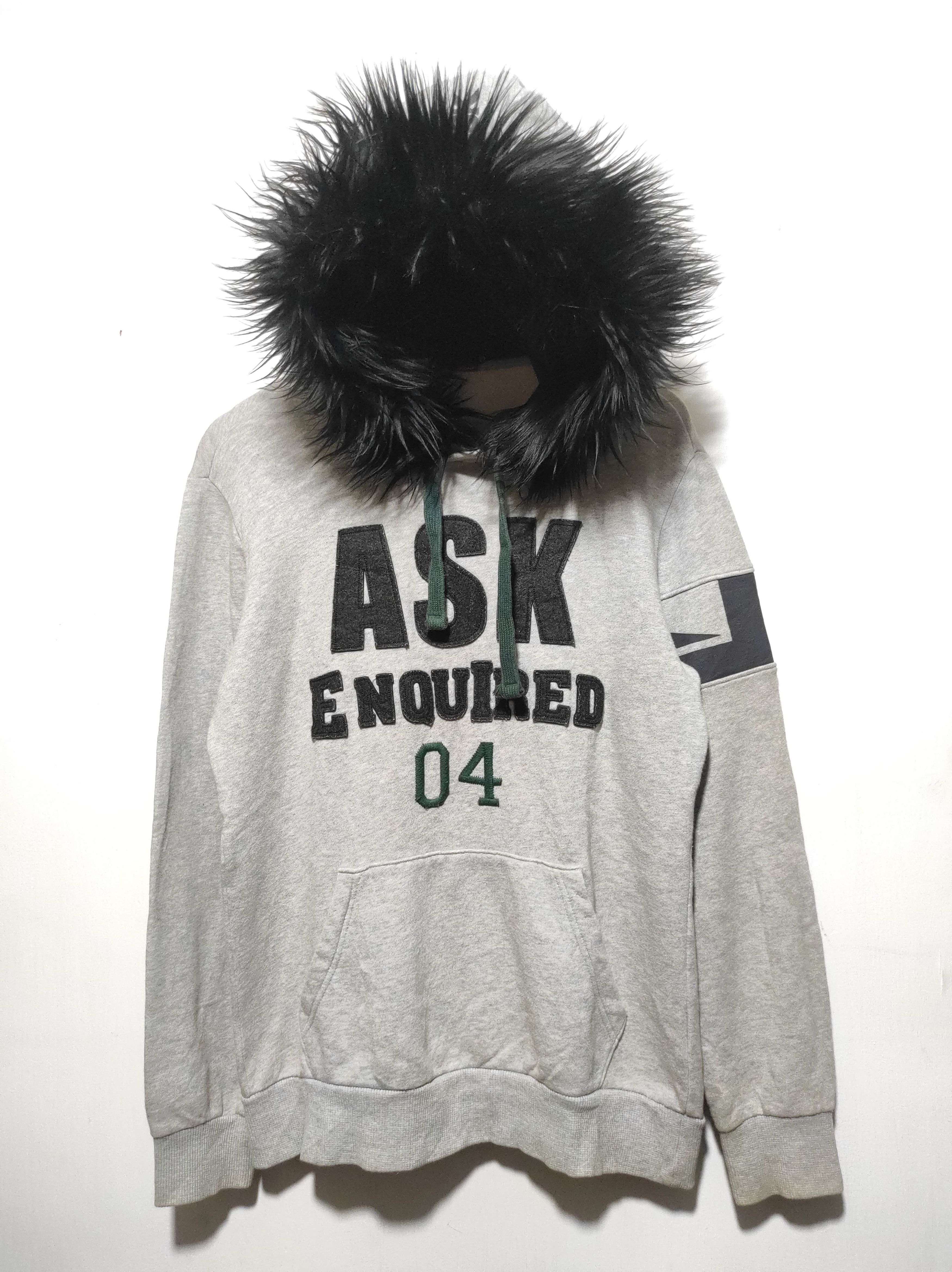 Japanese Brand ASK Enquired 04 Fur Hoodie LGB style Size US M / EU 48-50 / 2 - 2 Thumbnail
