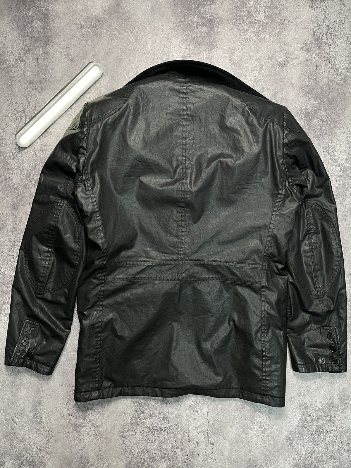 Belstaff BELSTAFF COAT Gold Label 3 Pocket Wool Like WAXED Jacket Size US L / EU 52-54 / 3 - 20 Thumbnail