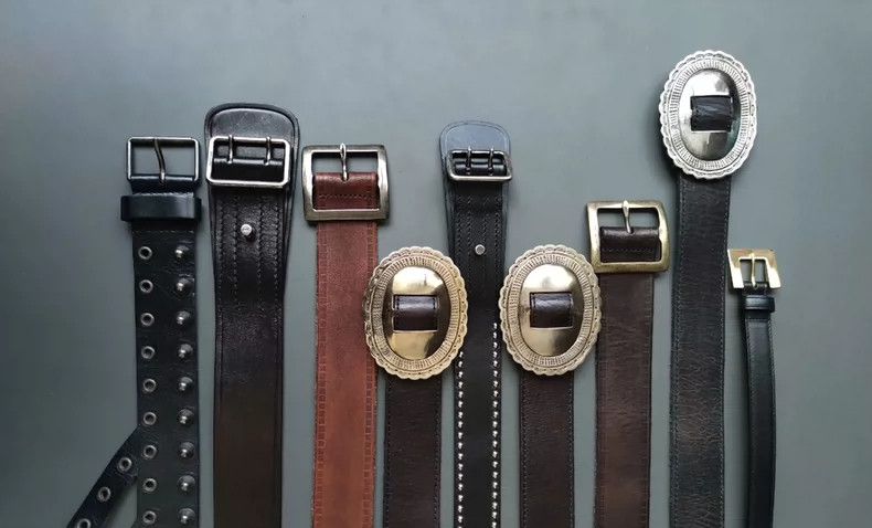 Saint Laurent Paris Saint Laurent Paris Make an old gold buckle belt Size ONE SIZE - 6 Thumbnail