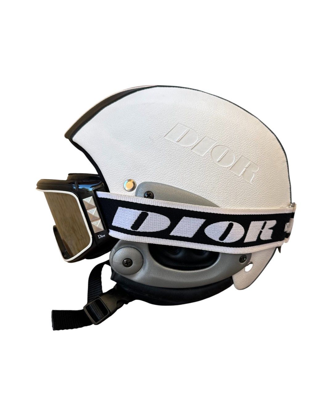 Dior 00'S DIOR BY JOHN GALLIANO SKI SET HELMET /2 GOOGLES Size ONE SIZE - 1 Thumbnail