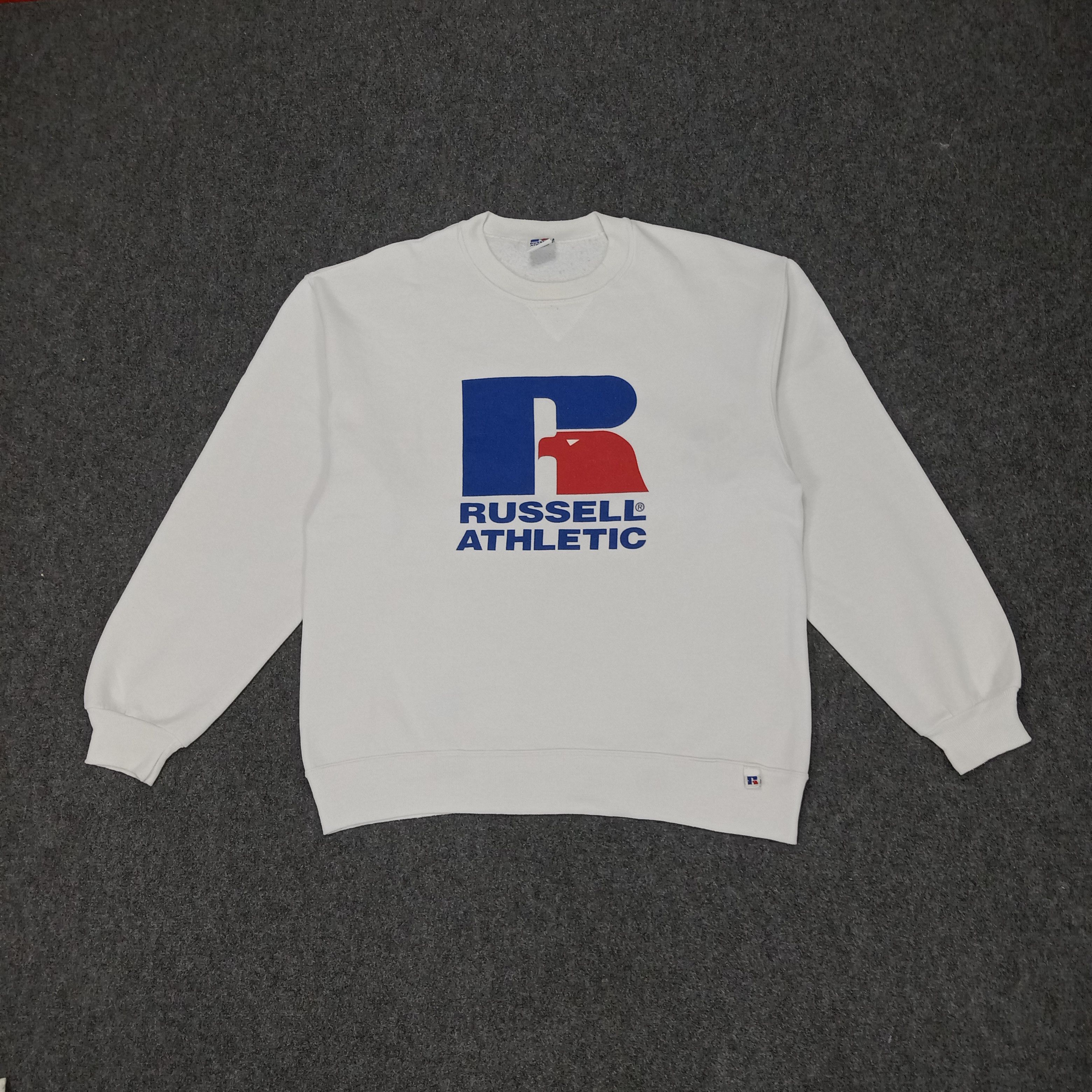 Russell Athletic Big Logo Streetwear Sweatshirt