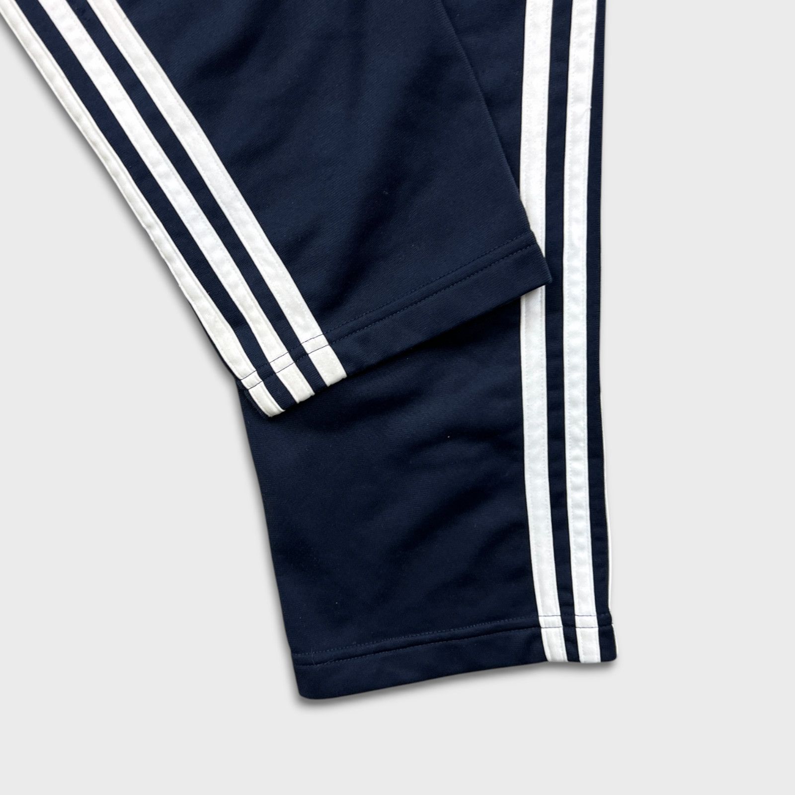 Adidas × Vintage Adidas Track Pants Medium 3 Stripe Spell Out Straight Jogger Size US 30 / EU 46 - 6 Thumbnail