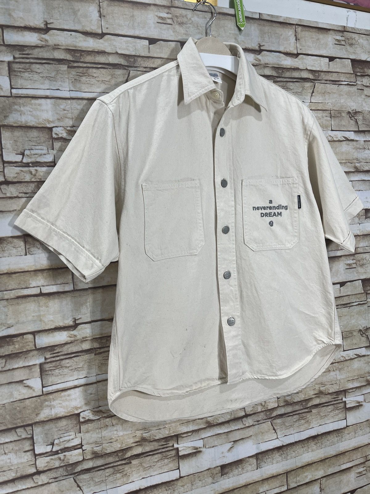 GU × Japanese Brand × Studio Seven StudioSeven x GU Collaboration Denim Work Shirt Size S Size US S / EU 44-46 / 1 - 2 Thumbnail