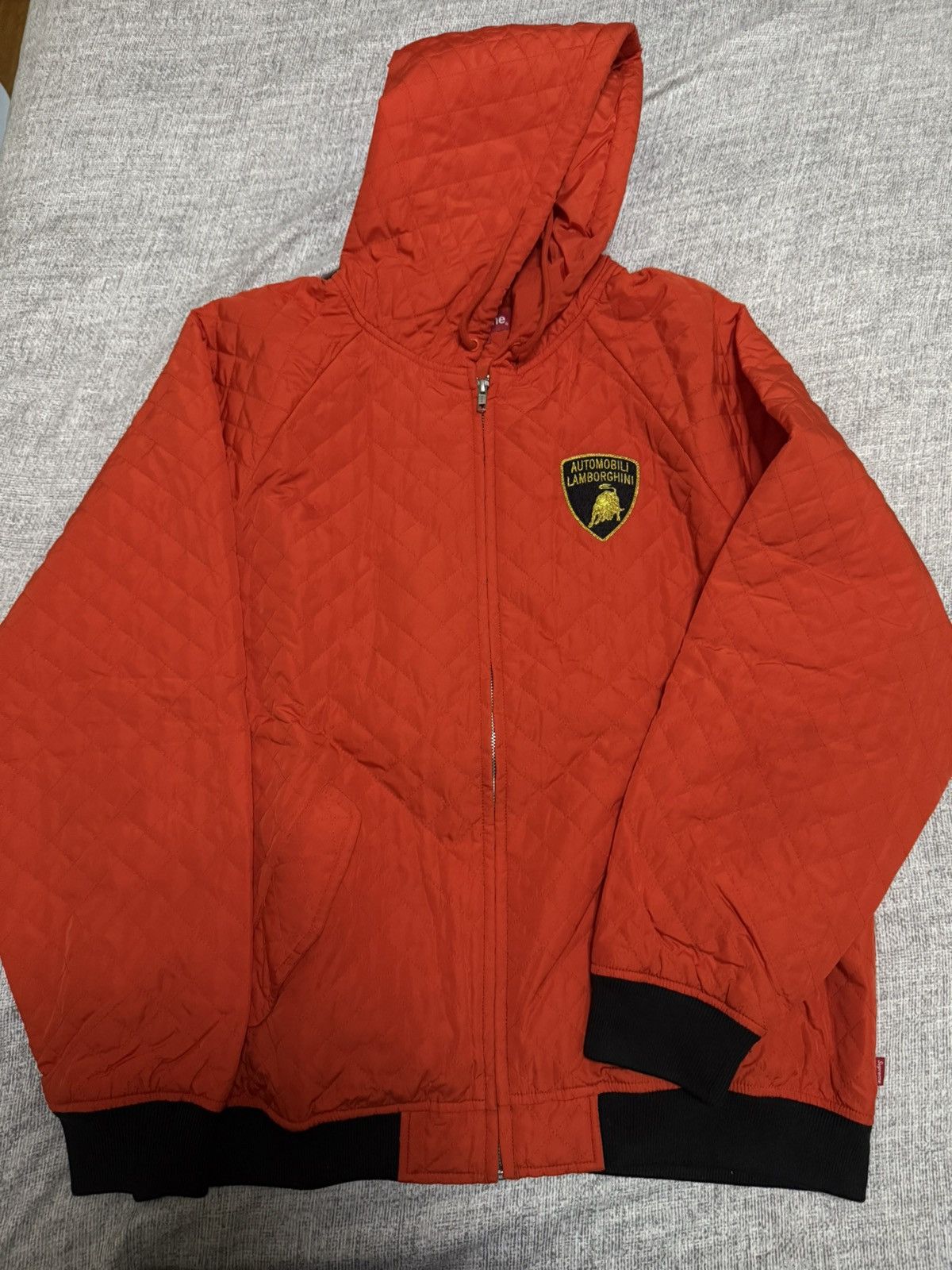ジャケット・アウター Supreme / Lamborghini Supreme Automobili Lamborghini Hooded Work Jacket Black