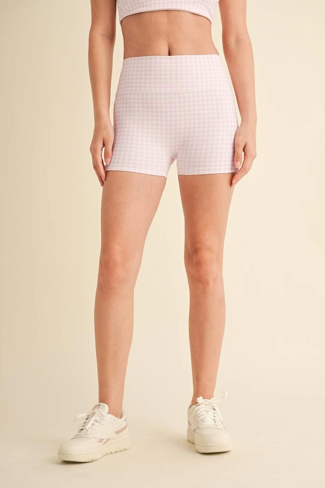 Christian Kimber Gingham Print Mid-Rise Mini Shorts by Kimberly C Size 28" / US 6 / IT 42 - 2 Thumbnail