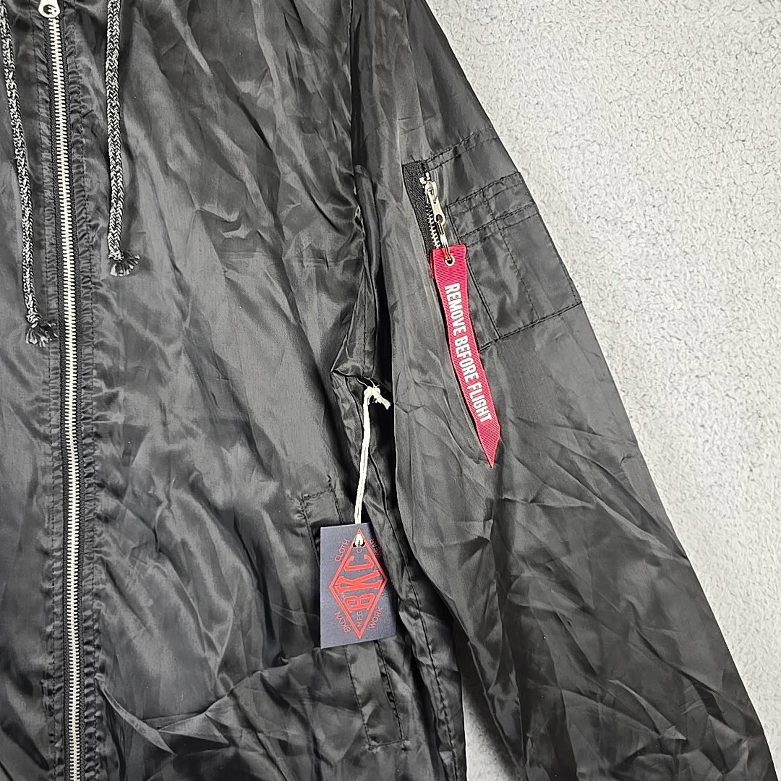 Brooklyn Cloth Brooklyn Cloth Work Wear MFG BKC CO Men Size L Black Jacket Size US L / EU 52-54 / 3 - 3 Thumbnail