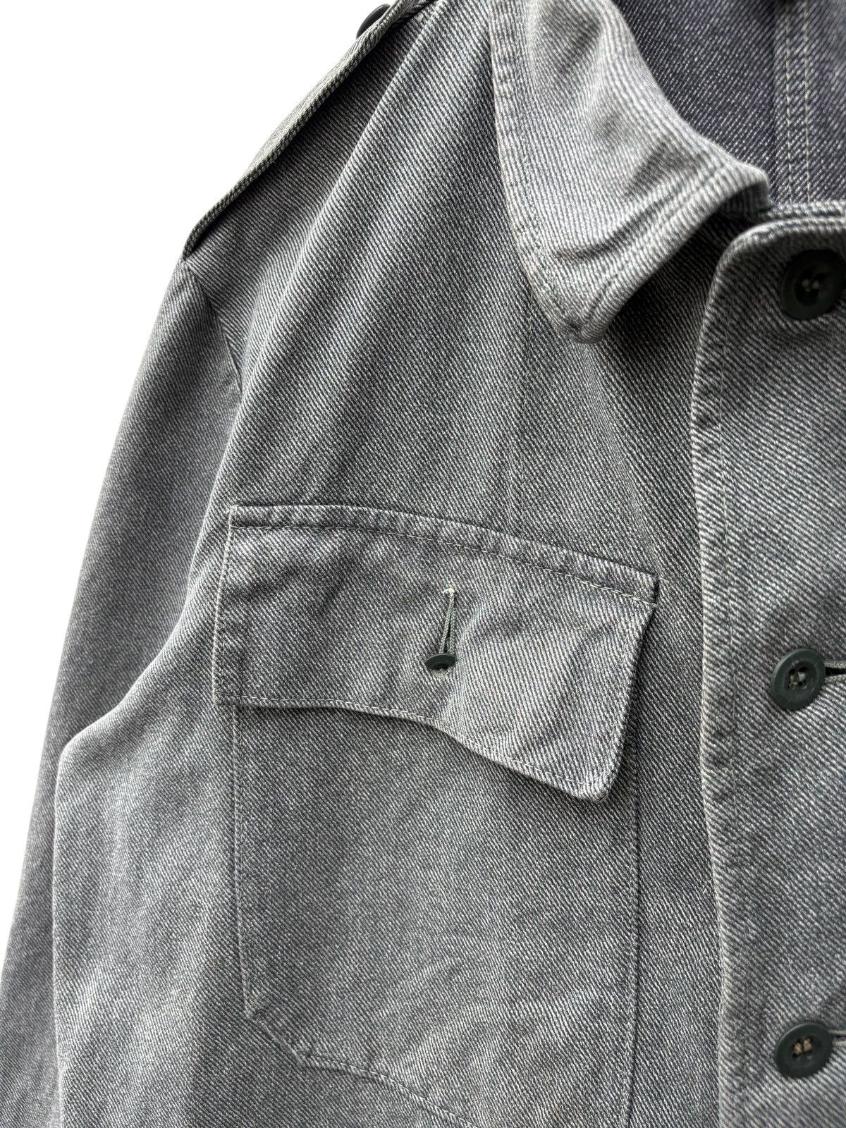 Vintage Vintage 70s Swiss Army Selvedge Military Work Jacket Size US M / EU 48-50 / 2 - 5 Thumbnail