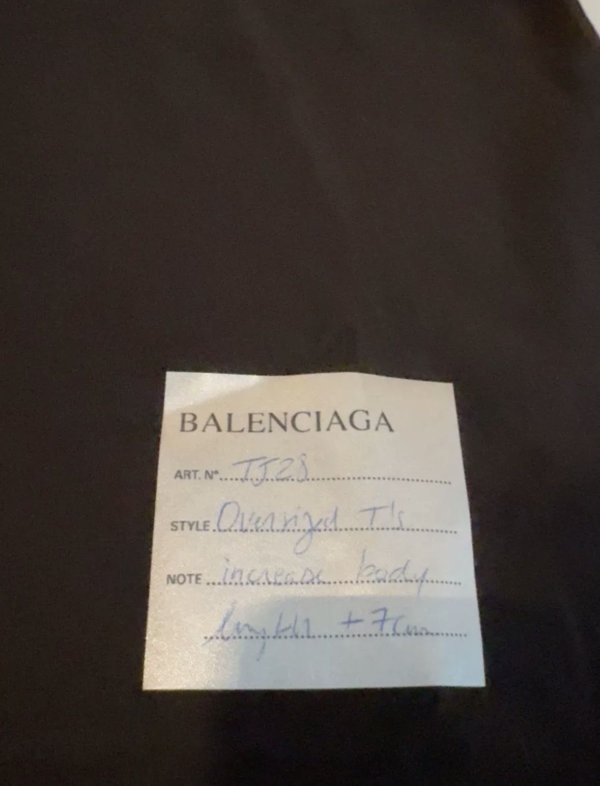 Balenciaga Balenciaga 24ss tee Size US S / EU 44-46 / 1 - 3 Thumbnail