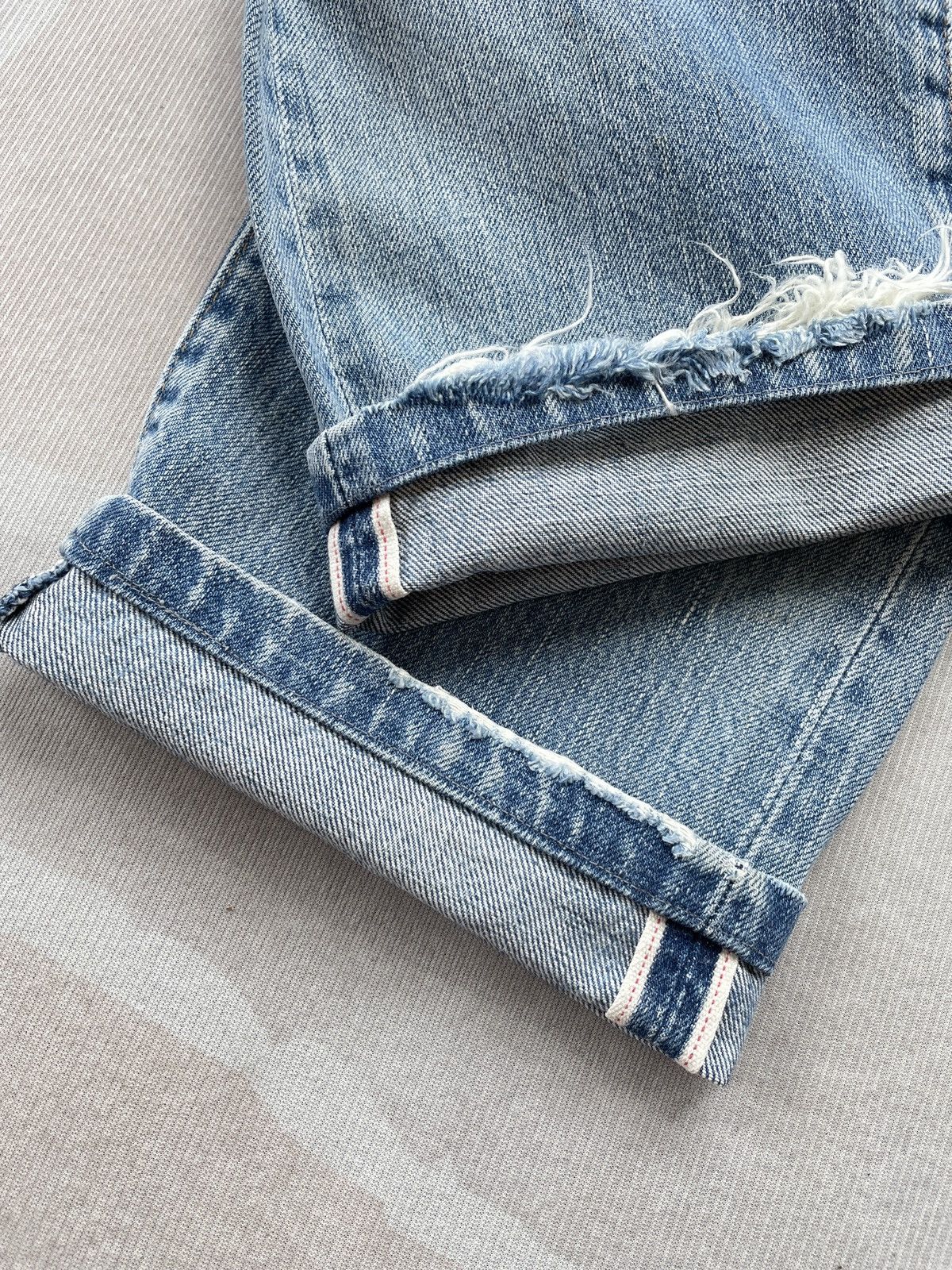 Levi's LEVIS 702XX BIG E DISTRESSED SELVEDGE JEANS Size US 30 / EU 46 - 3 Thumbnail