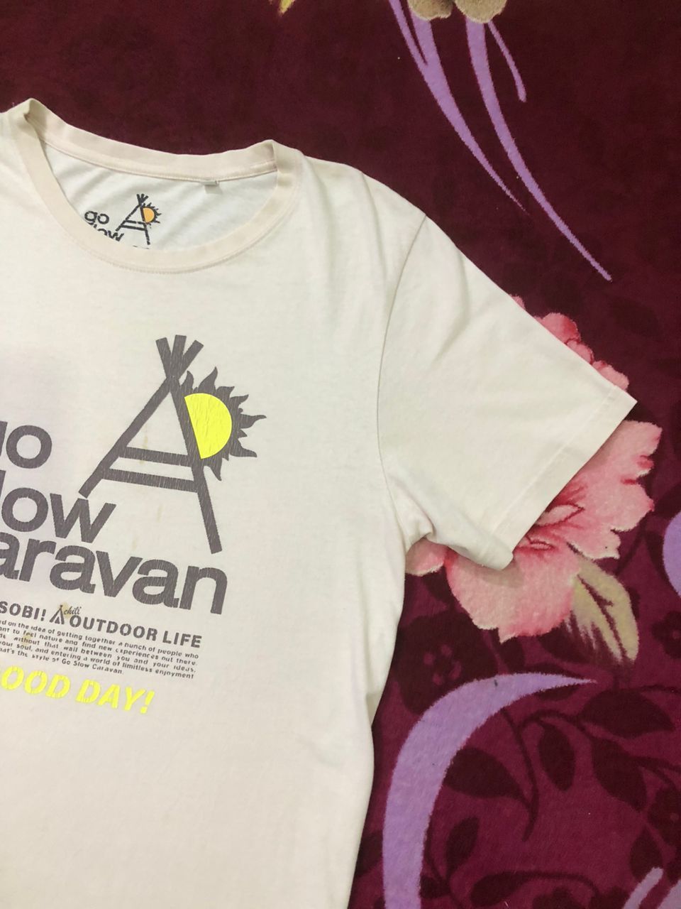 Vintage × go slow caravan Go Slow Caravan Big Logo Shirt Size US M / EU 48-50 / 2 - 2 Thumbnail