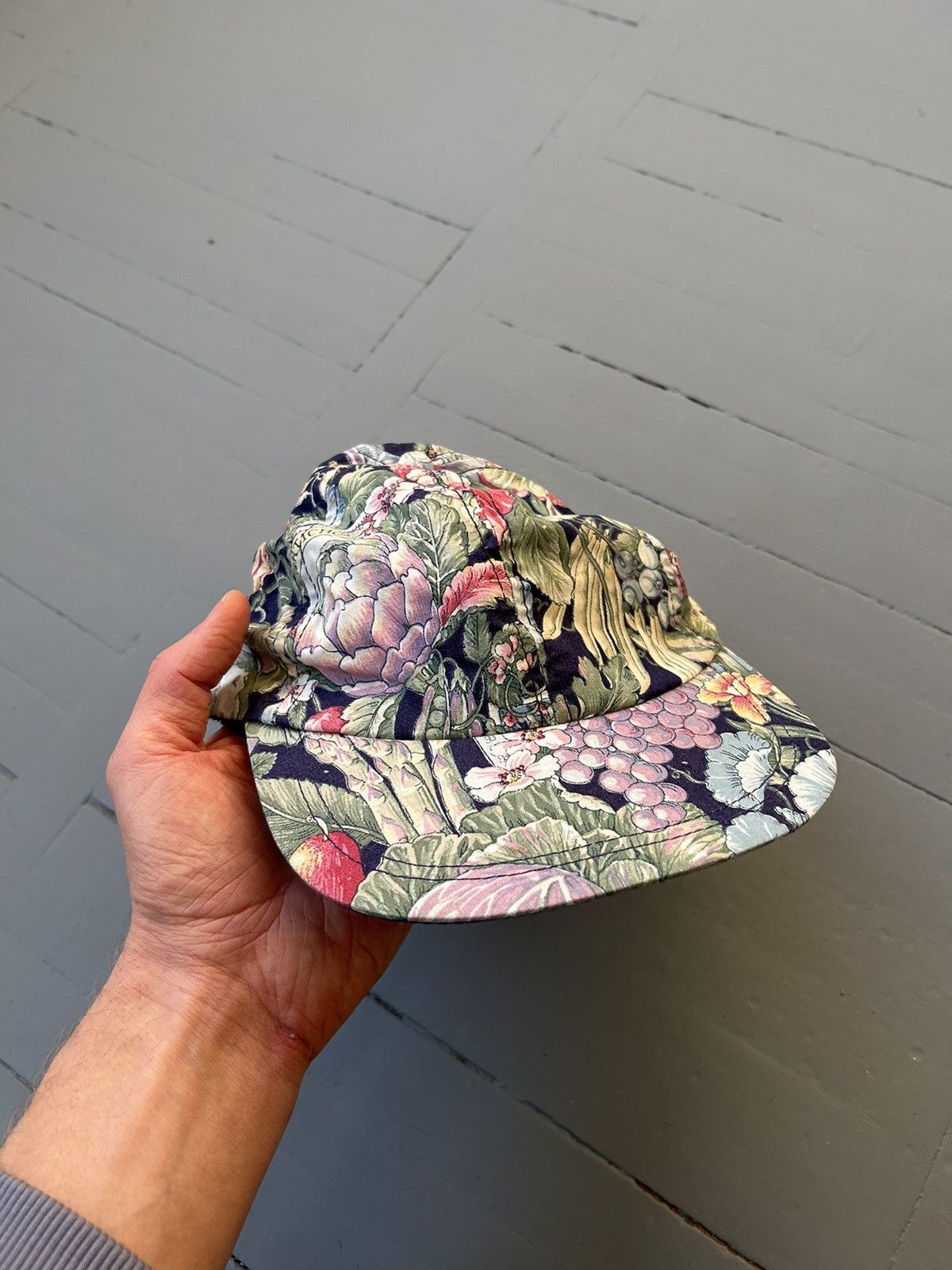 Vintage Vintage floral cap Size ONE SIZE - 1 Thumbnail