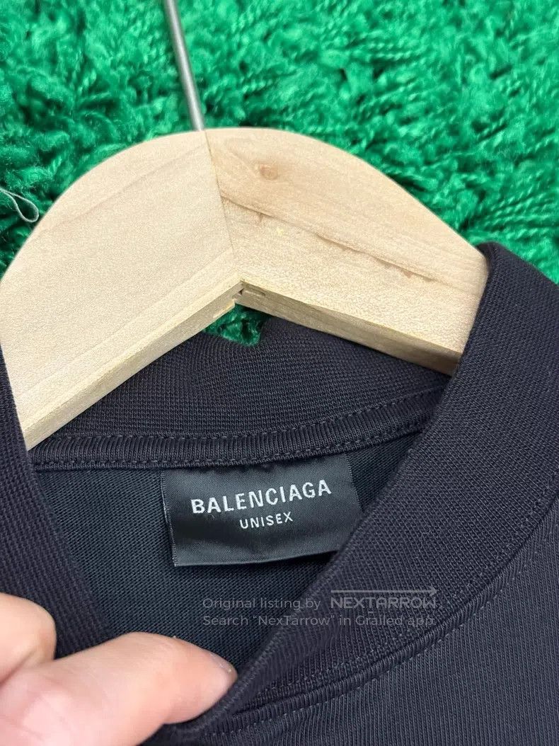 Balenciaga Balenciaga Wifi Heart Logo Short Sleeve Shirt Size US XXS / EU 40 - 3 Thumbnail