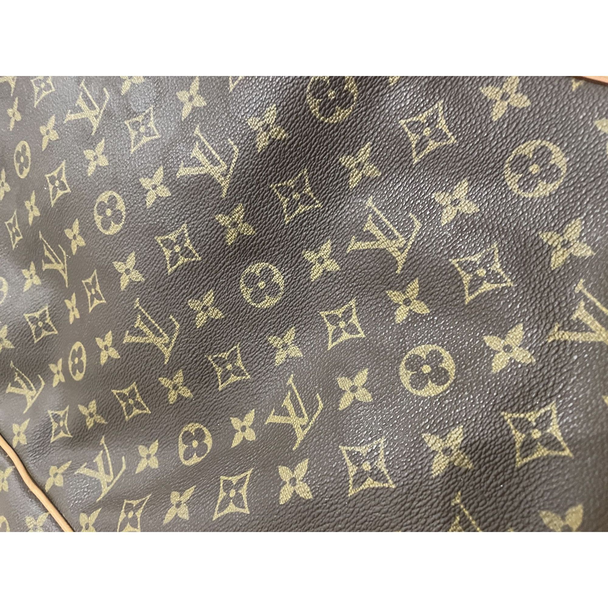 Louis Vuitton Louis Vuitton Monogram Canvas Garment Bag With Leather Trim Size ONE SIZE - 3 Thumbnail