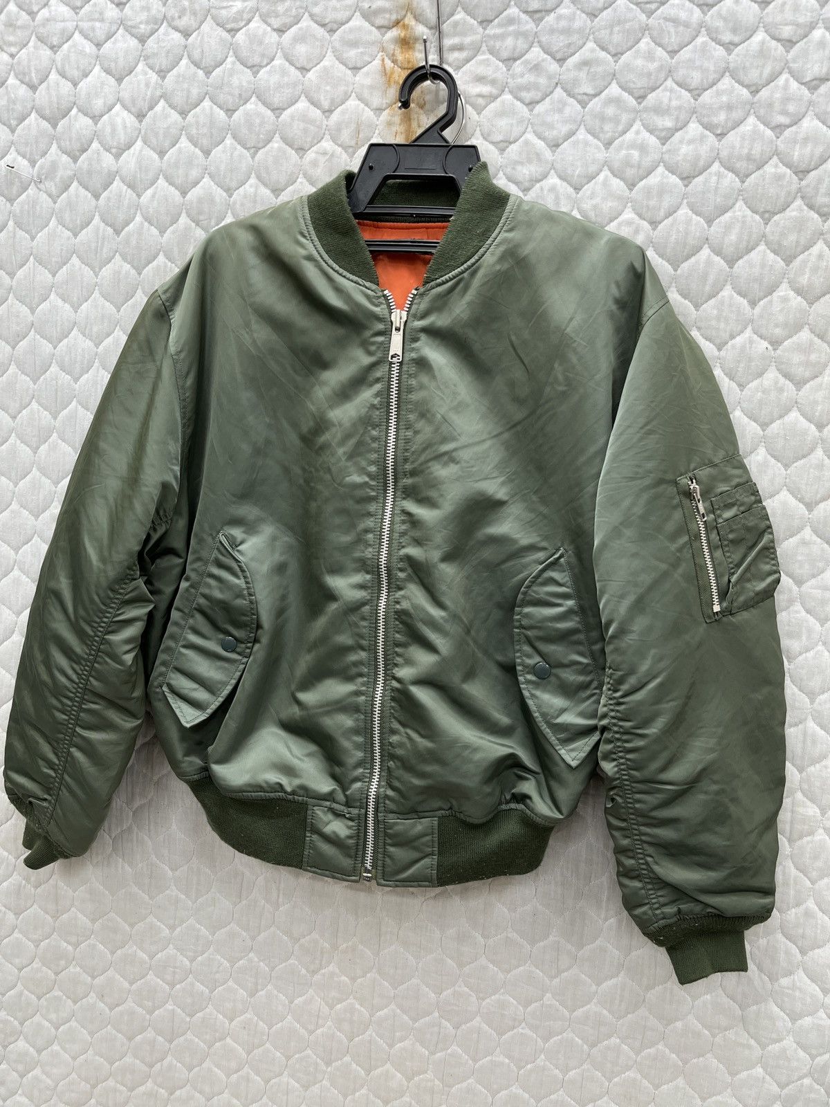 Uniqlo × Vintage 🔥🔥🔥STEALS VTG UNIQLO MILITARY BOMBER JACKET Size US M / EU 48-50 / 2 - 3 Thumbnail