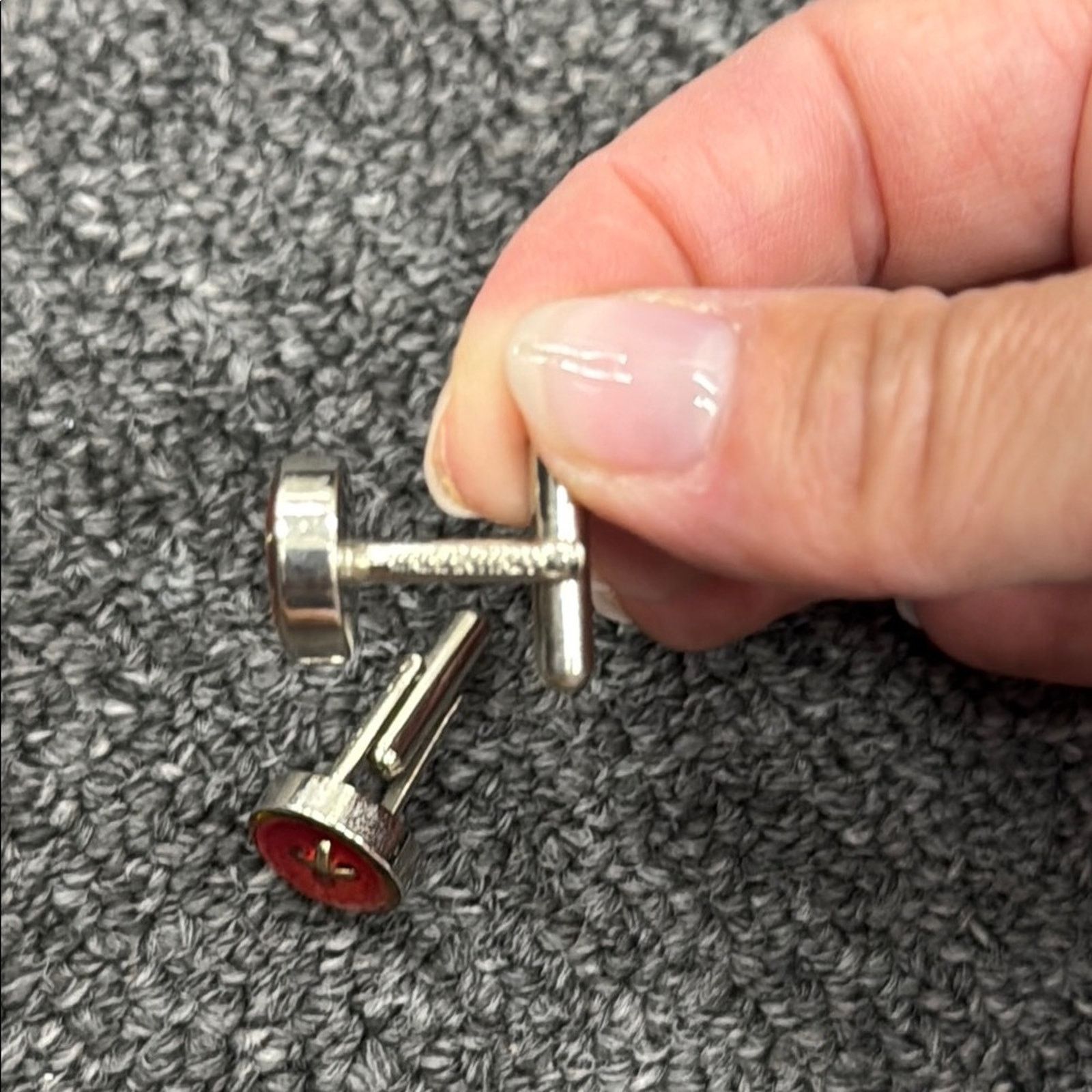 Other NWT Red Button Cufflinks made in Italy Size ONE SIZE - 4 Thumbnail