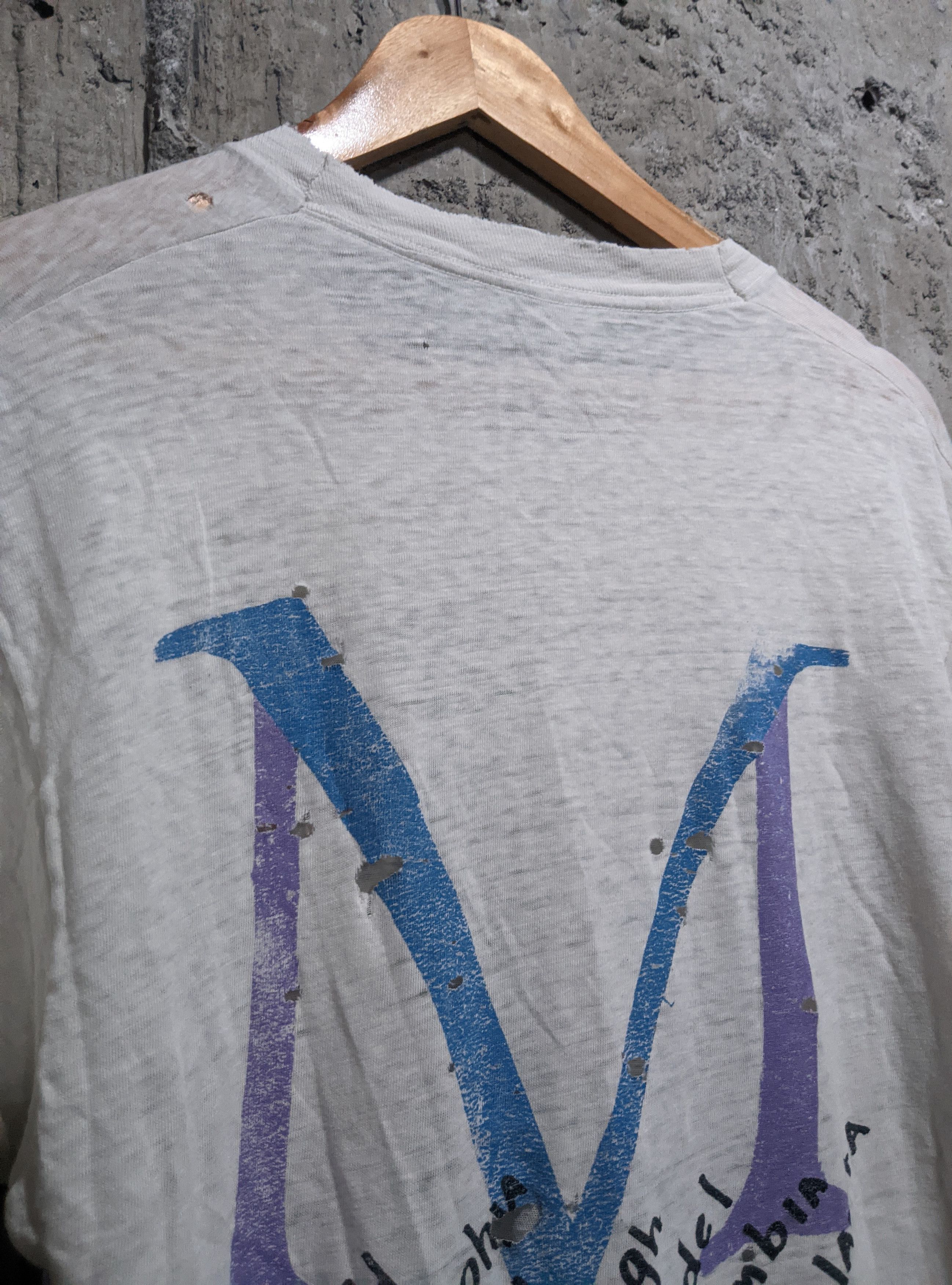 Band Tees Vintage 80s thrashed van Morrison folk rock erd distressed Size US L / EU 52-54 / 3 - 13 Thumbnail
